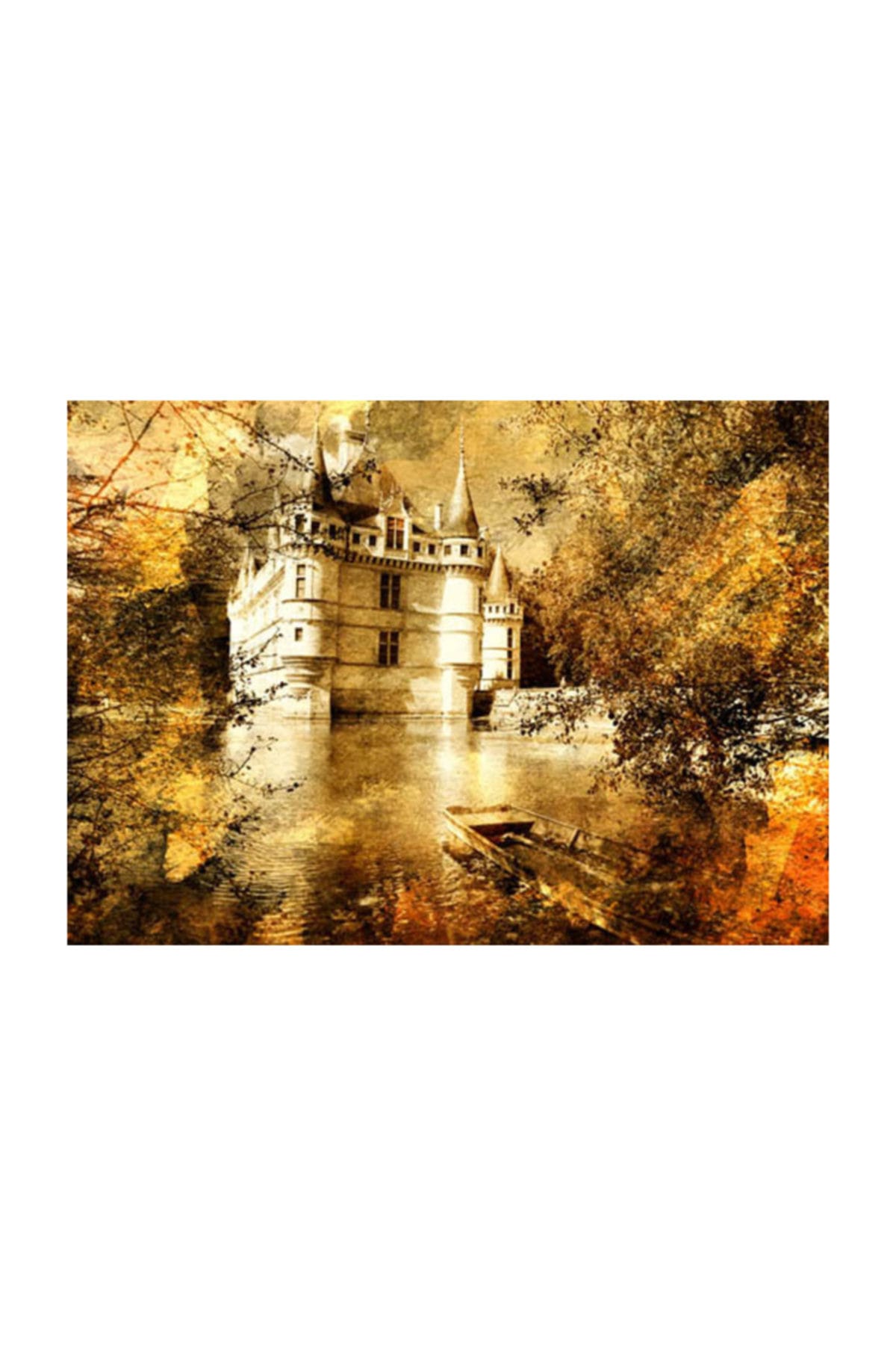 پازل طلایی AZAY LE RIDEAU CASTLE 500 PIECE از ترکیه Gold Puzzle