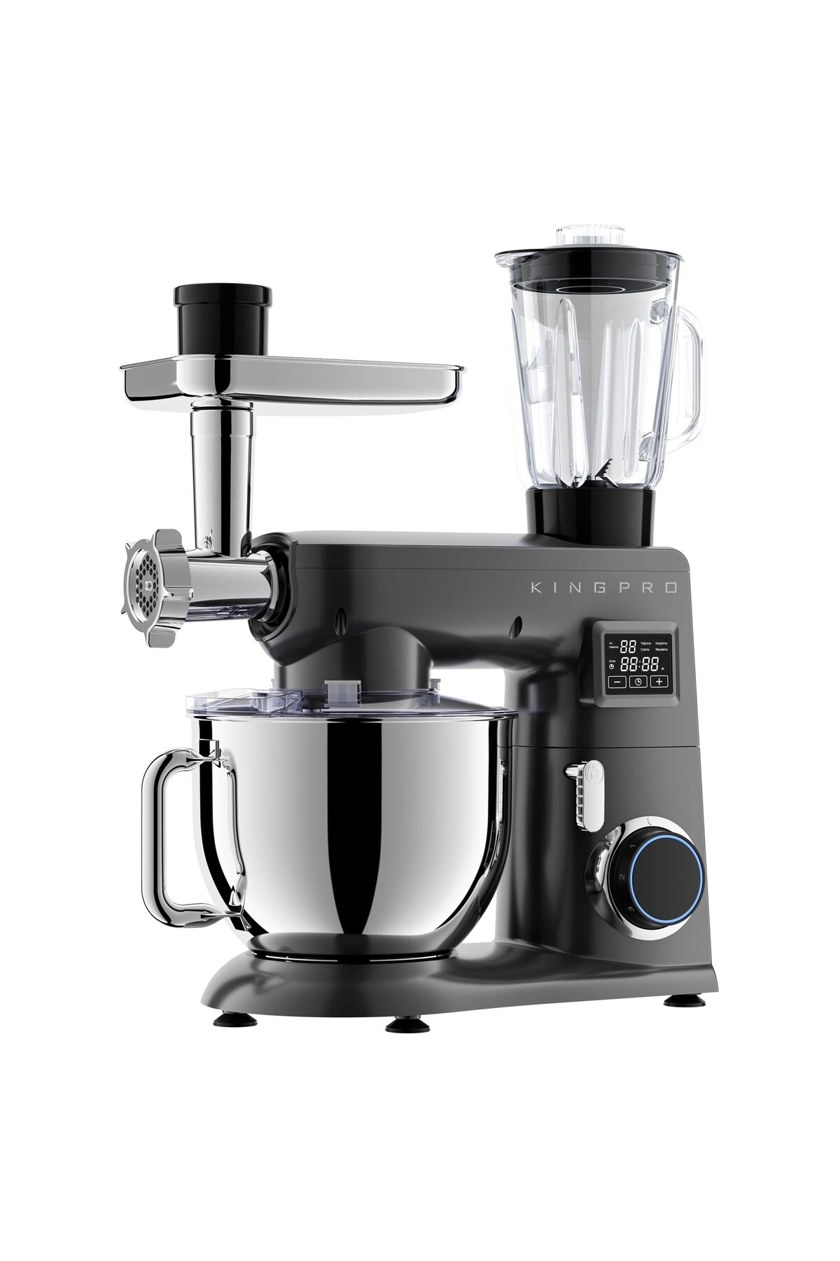 میکسر و ست دامبو KSM4001 آشپز آشپزخانه آنتراسیت اورجینال KİNGPRO