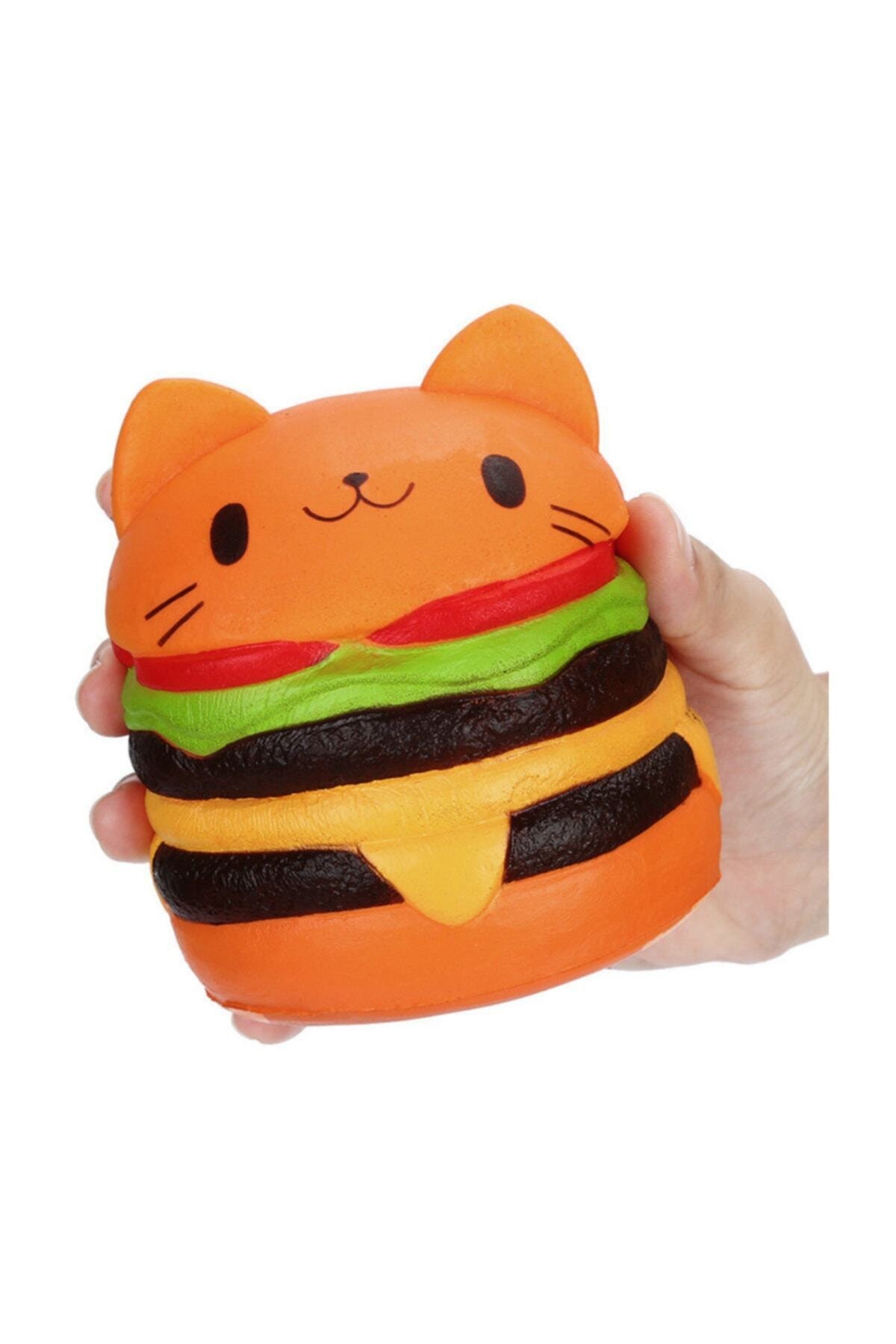 اسباب بازی های پشمی همبرگر SQUISHY SUKUSHI SLOW RISING TOY Squishy