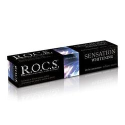 خمیردندان سفیدکننده و براق‌کننده روکْس ROCS Sensation Whitening، ۶۰ میلی‌لیتر