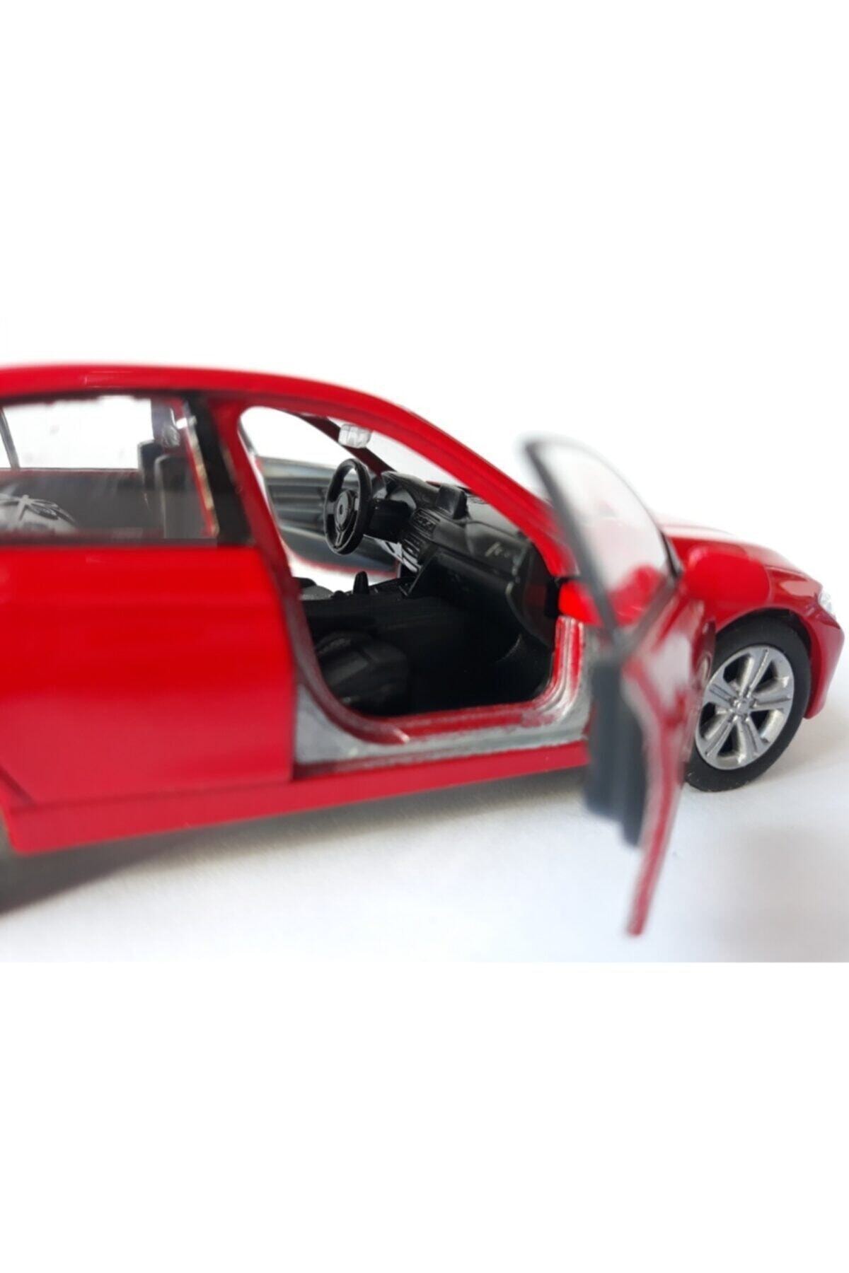 مدل خودرو BMW METAL CAR 335I DIECAST COLLECTION ORIGINAL RED 1:36 مقیاس 11.5 سانتی متر اورجینال Genel Markalar