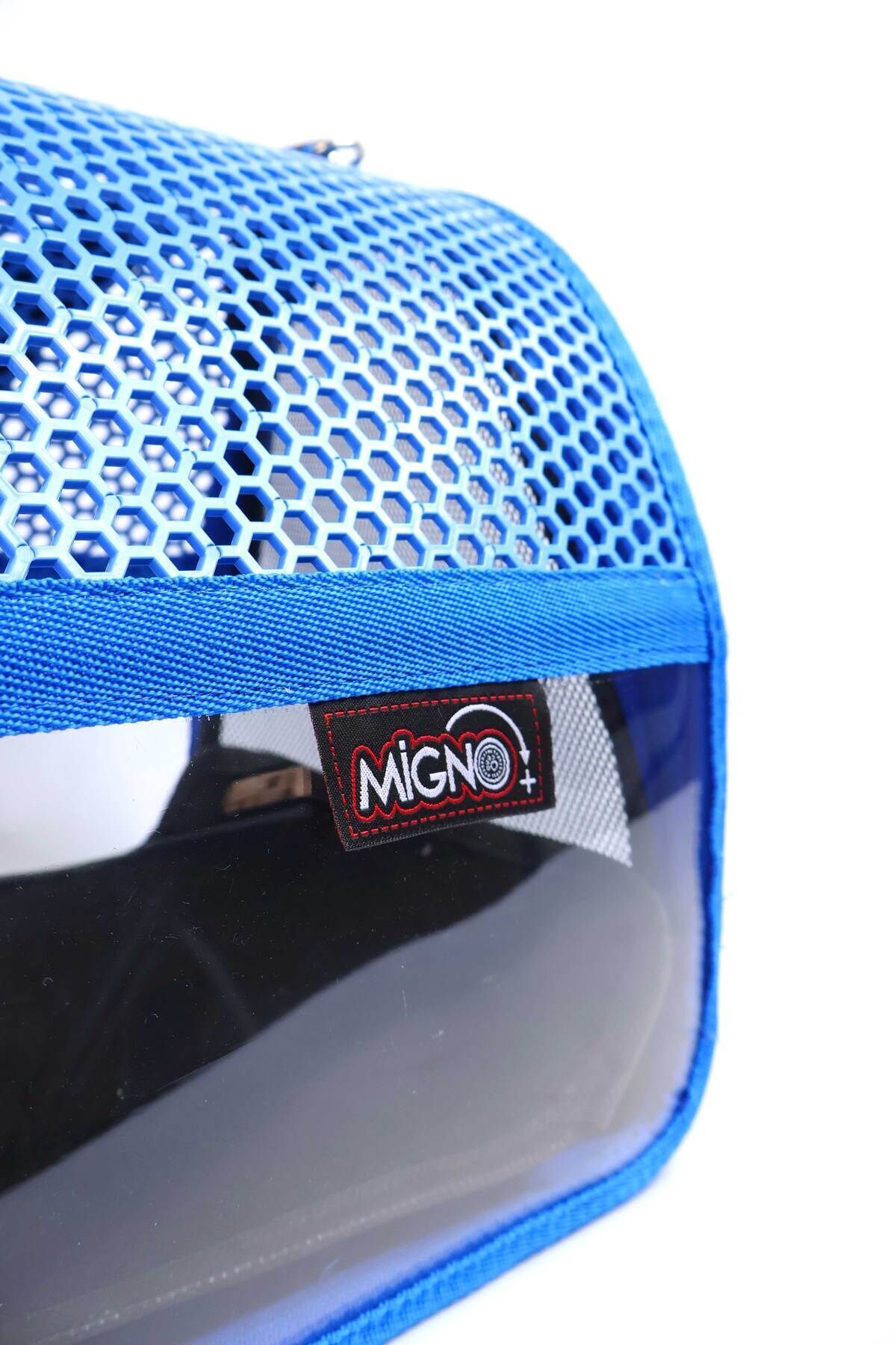 کیف حمل گربه و سگ میگنو Migno مدل FLYBAG Voyager، آبی