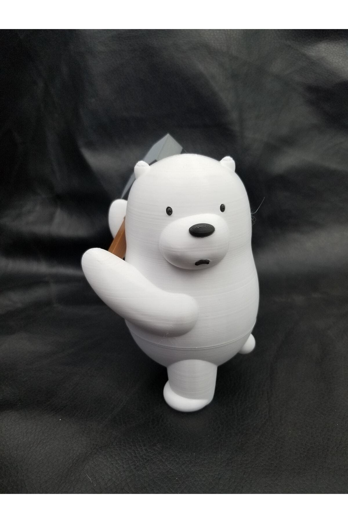 فیگور WE BARE BEARS خرس قطبی 3 بسته از ترکیه Bi'şeyler Sepeti