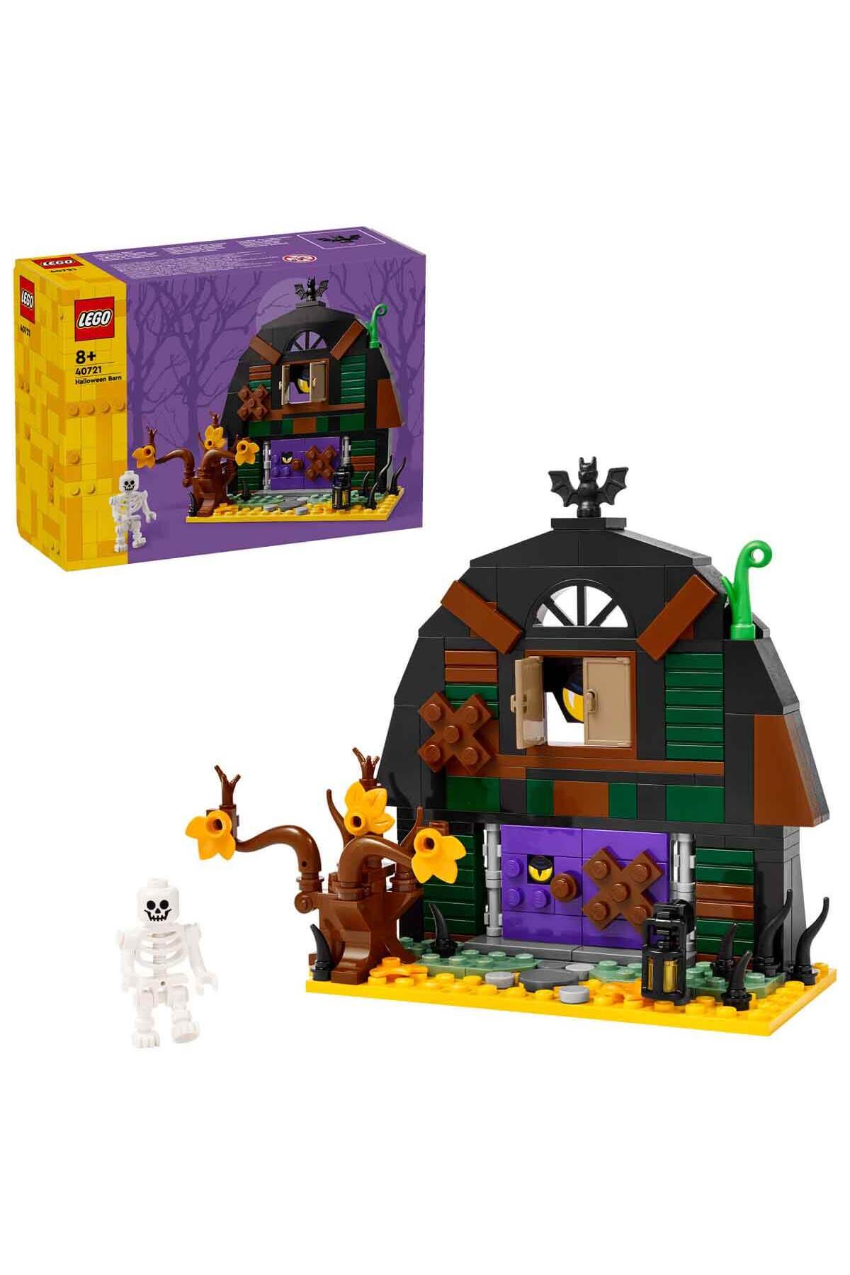 لگو و اسباب بازی های ساخت محور HALLOWEEN BARN 40721 – با مینی فیگور اسکلت برای کودکان 8 سال به بالا اورجینال LEGO