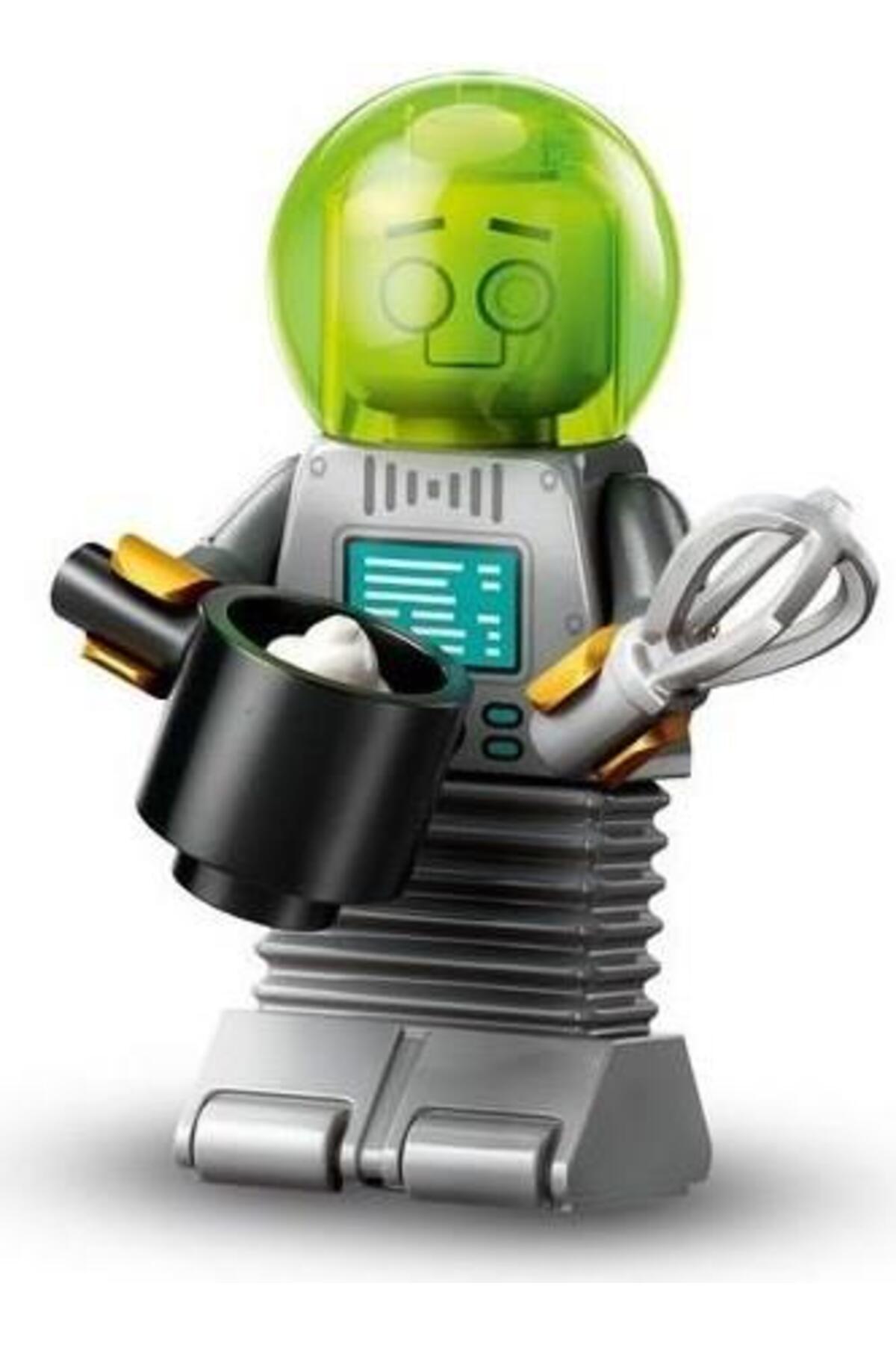 لگو و اسباب بازی های ساخت محور MINIFIGURES 71046 SERIES 26 : 9.ROBOT BUTLER اورجینال LEGO