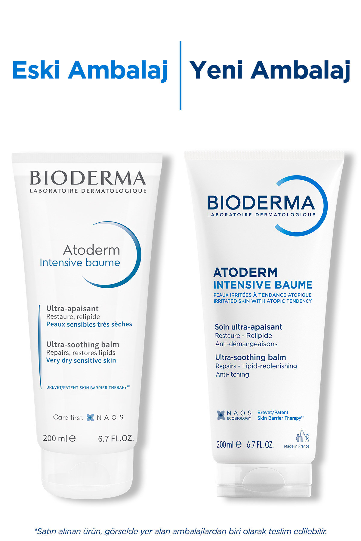 بالم ترمیم کننده مدل Atoderm Intensive با حجم 200 میل بایودرما Bioderma