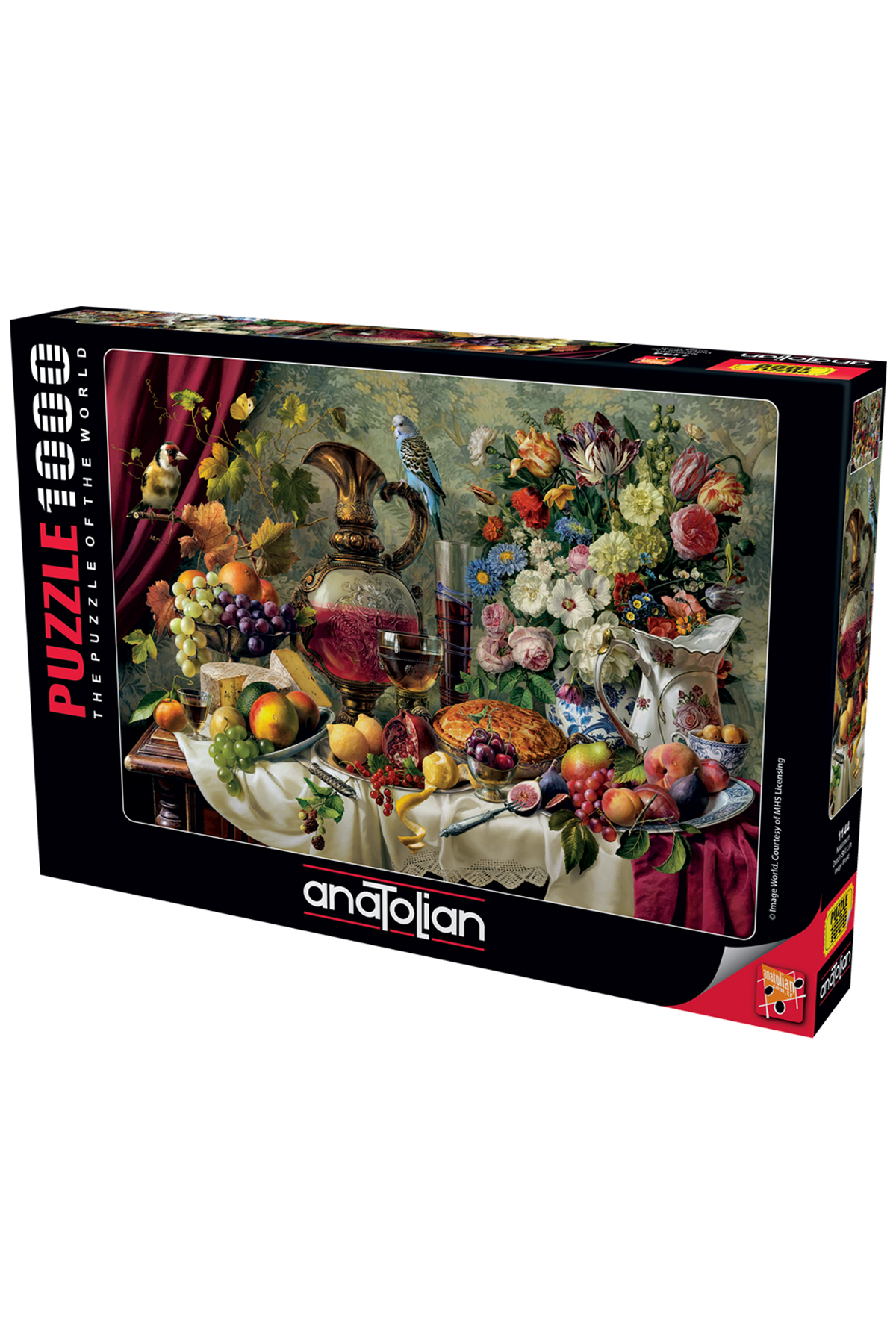 پازل اره منبت کاری مویی 1000 تکه زندگی بی جان 1144 از ترکیه Anatolian Puzzle