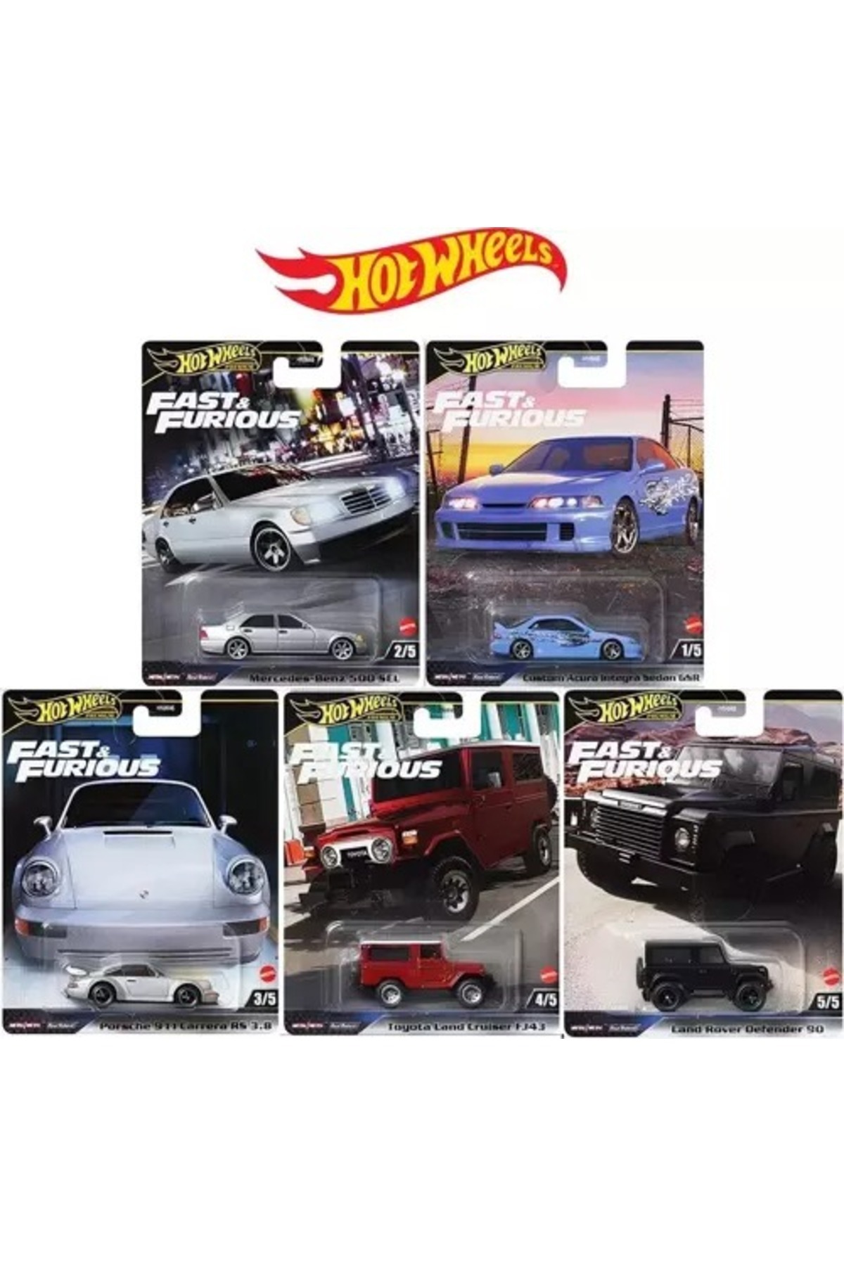 ماشین اسباب بازی PREMIUM F&F THE FAST AND FURIOUS 2024 G CASE از ترکیه HOT WHEELS