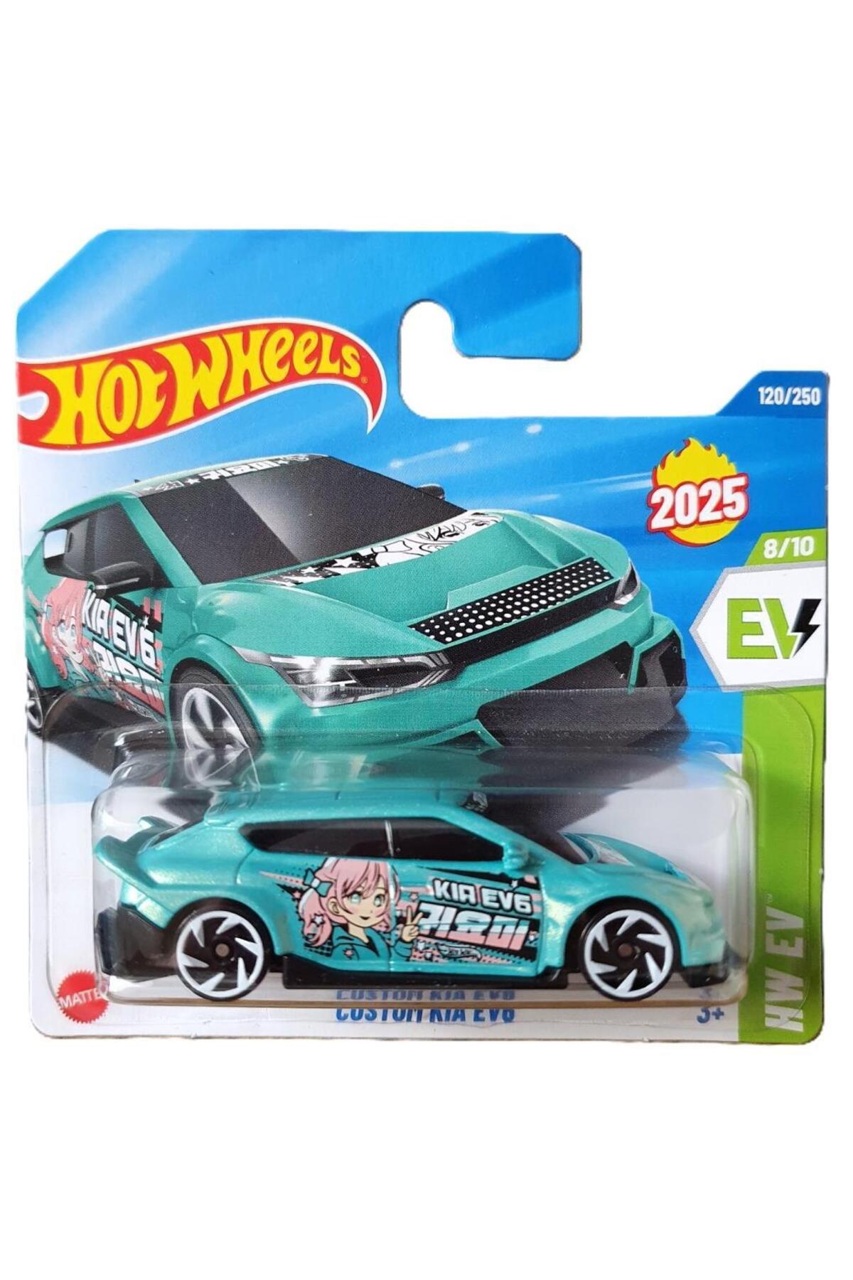 ماشین اسباب بازی های تک سفارشی KIA EV6 HYX63 از ترکیه HOT WHEELS