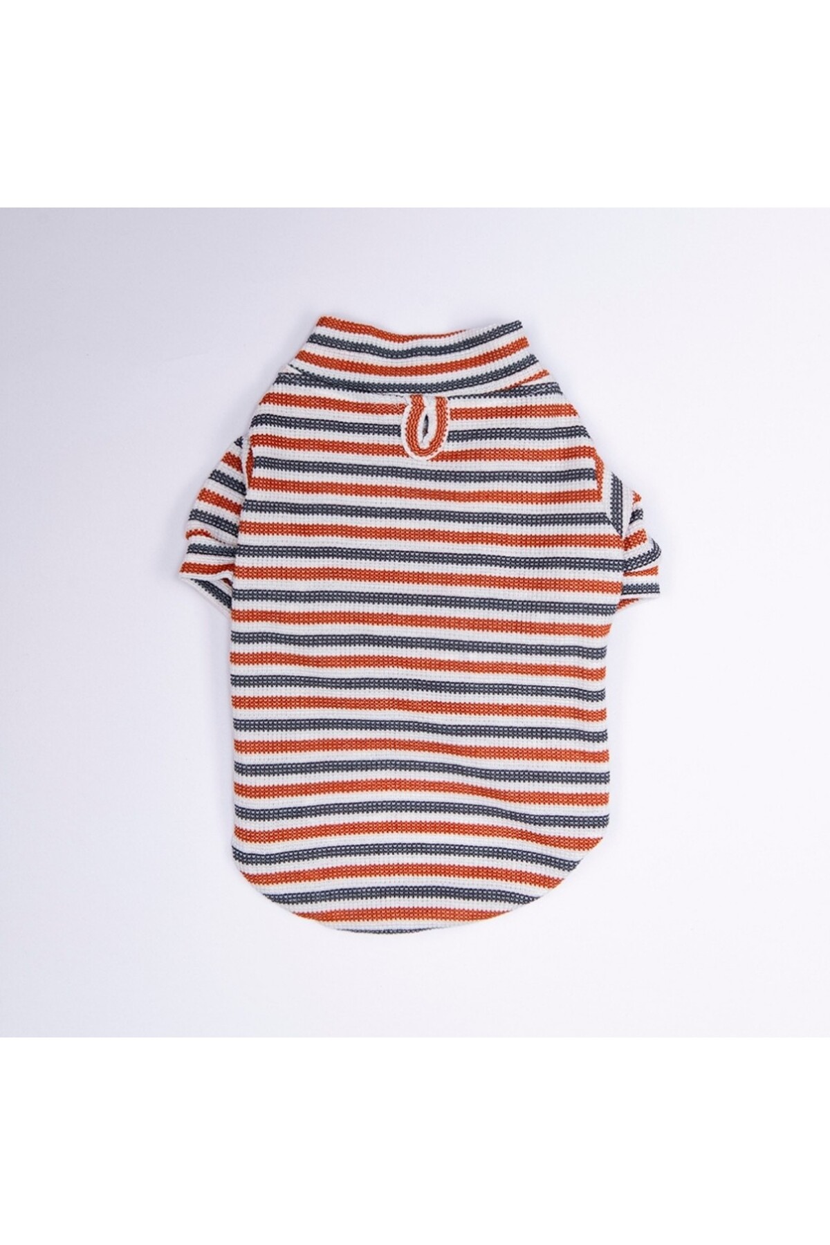 سویشرت راه‌راه سگ و گربه پاوستار Pawstar Marseille Softline، قهوه‌ای آجری، مدل PS26-1157