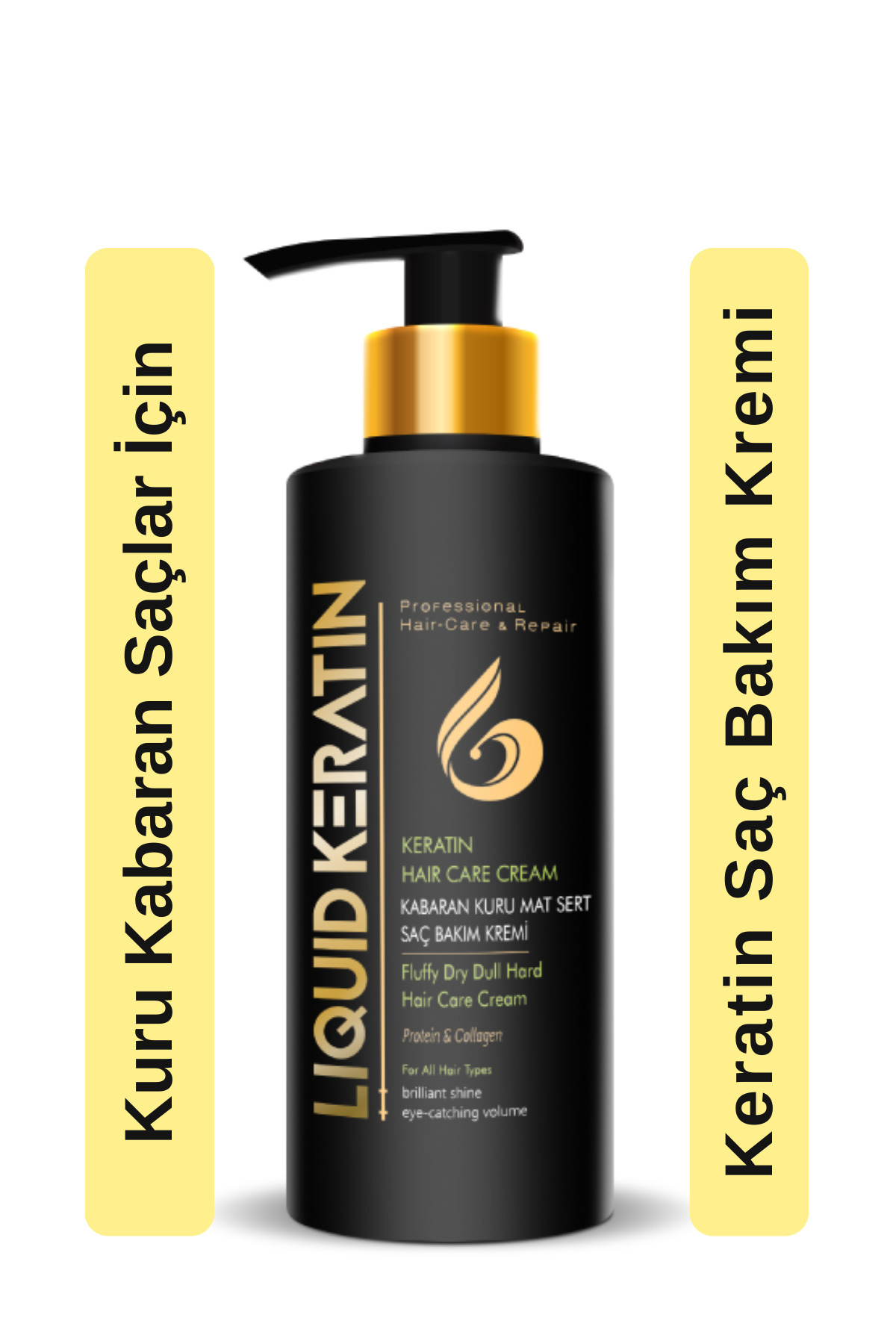 نرم‌کننده مو مخصوص موهای وز و خشک با کراتین مایع 125 میلی‌لیتر Liquid Keratin