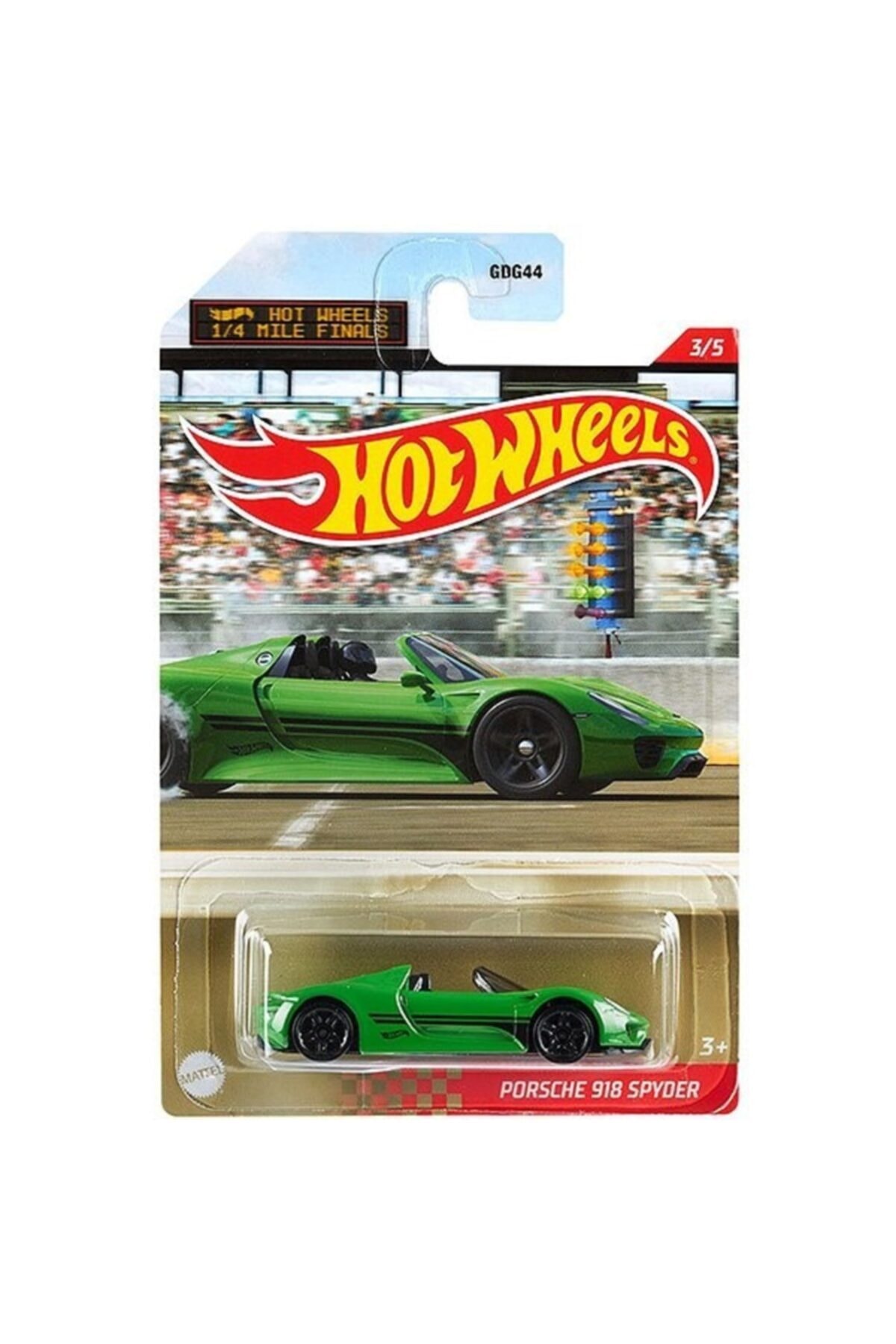 ماشین اسباب بازی 1:64 1 4 MILE KINGS RACING TOOLS GYN21 PORSCHE 918 SPYDER هات ویلز اورجینال HOT WHEELS