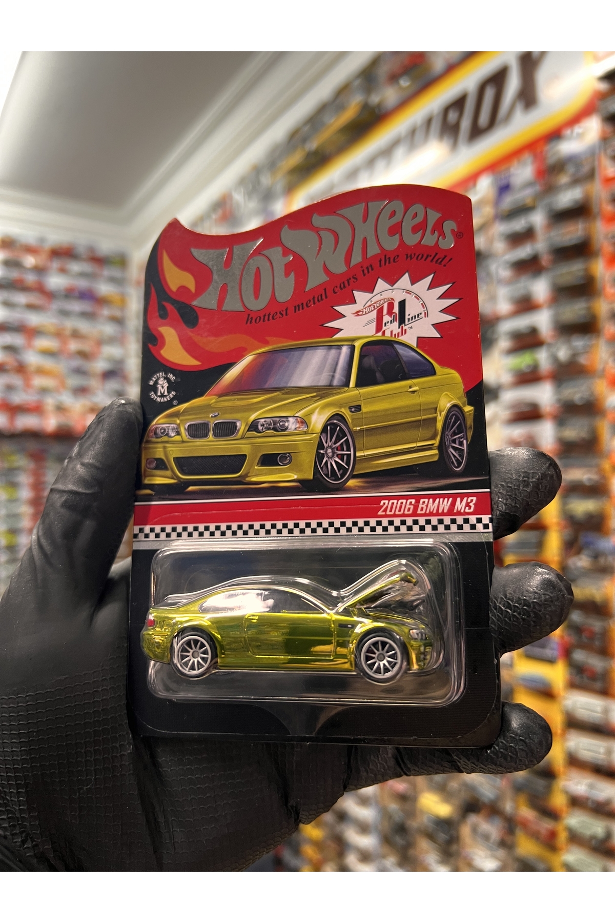 ماشین اسباب بازی BMW M3 E46 RLC 1.64 حد لی هات ویلز اورجینال HOT WHEELS