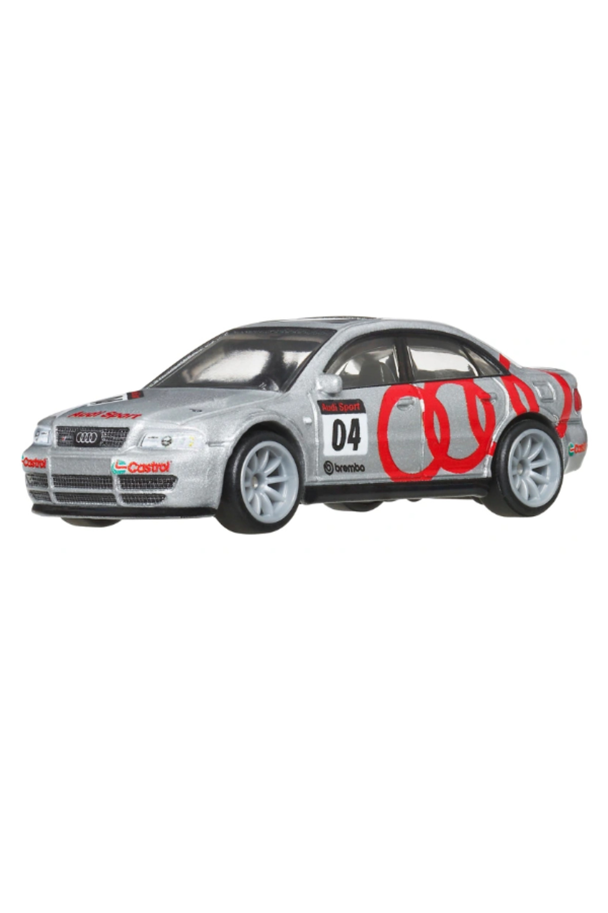 ماشین اسباب بازی ممتاز حمل و نقل تیم کشت اتومبیل AUDI S4 QUATTRO FLYER هات ویلز اورجینال HOT WHEELS