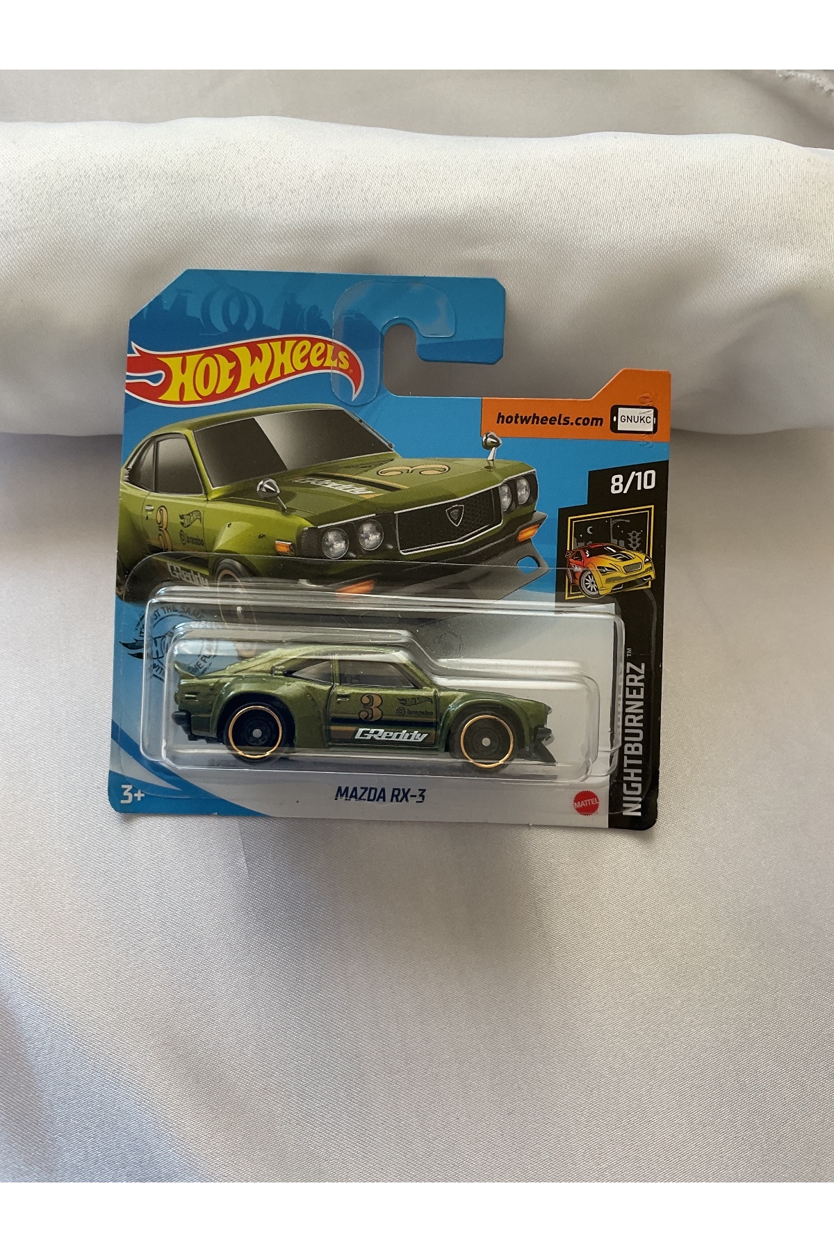 ماشین اسباب بازی مزدا RX 3 H: 025 هات ویلز اورجینال HOT WHEELS
