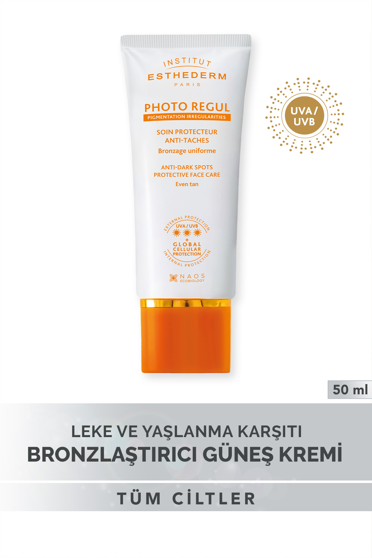 INSTITUT ESTHEDERM کرم ضد آفتاب ضد پیری و ضد برنز Photo Regul SPF50+ 50 میلی لیتر