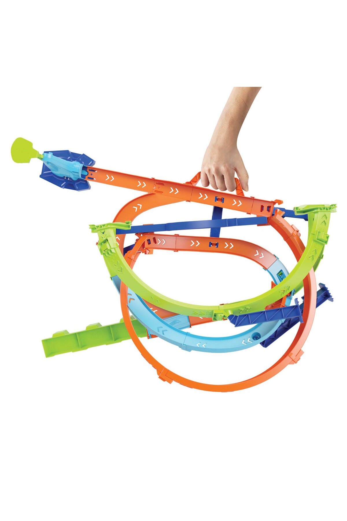 ماشین اسباب بازی پیست مسابقه دایره بومرنگ HTK16 از ترکیه HOT WHEELS