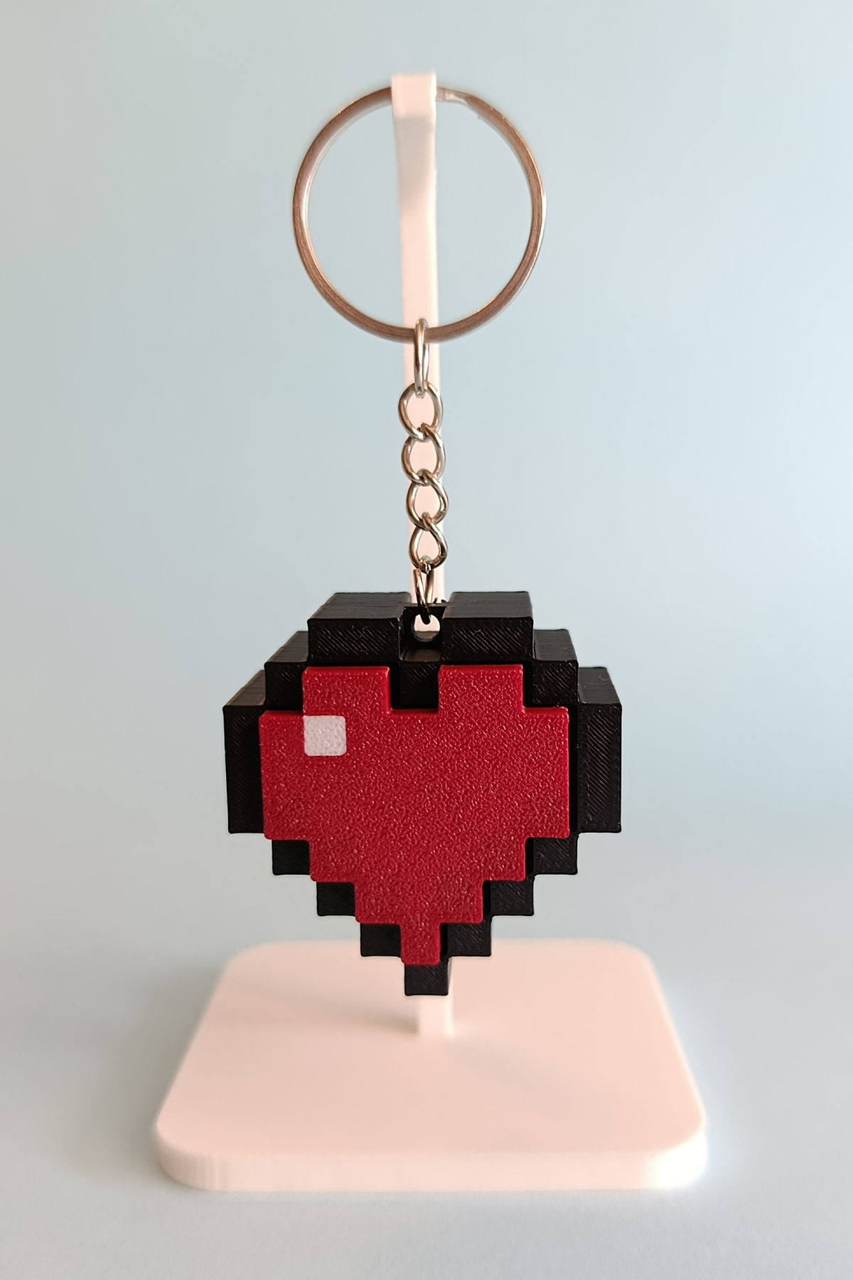 طراحی دقیق جاکلیدی قلب با موضوع MINECRAFT پرس Morfik