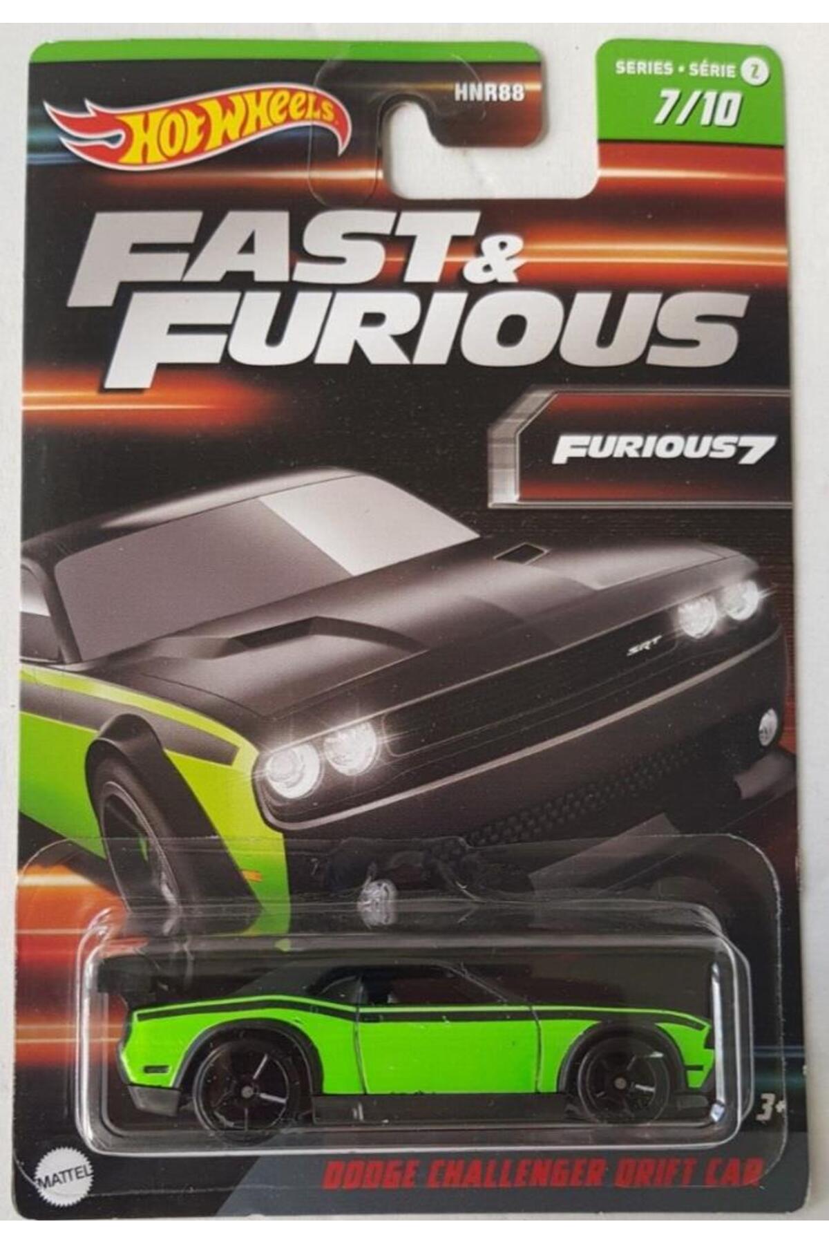 مدل خودرو ماشین دوج چلنجر دریفت 7 10 اورجینال HOT WHEELS