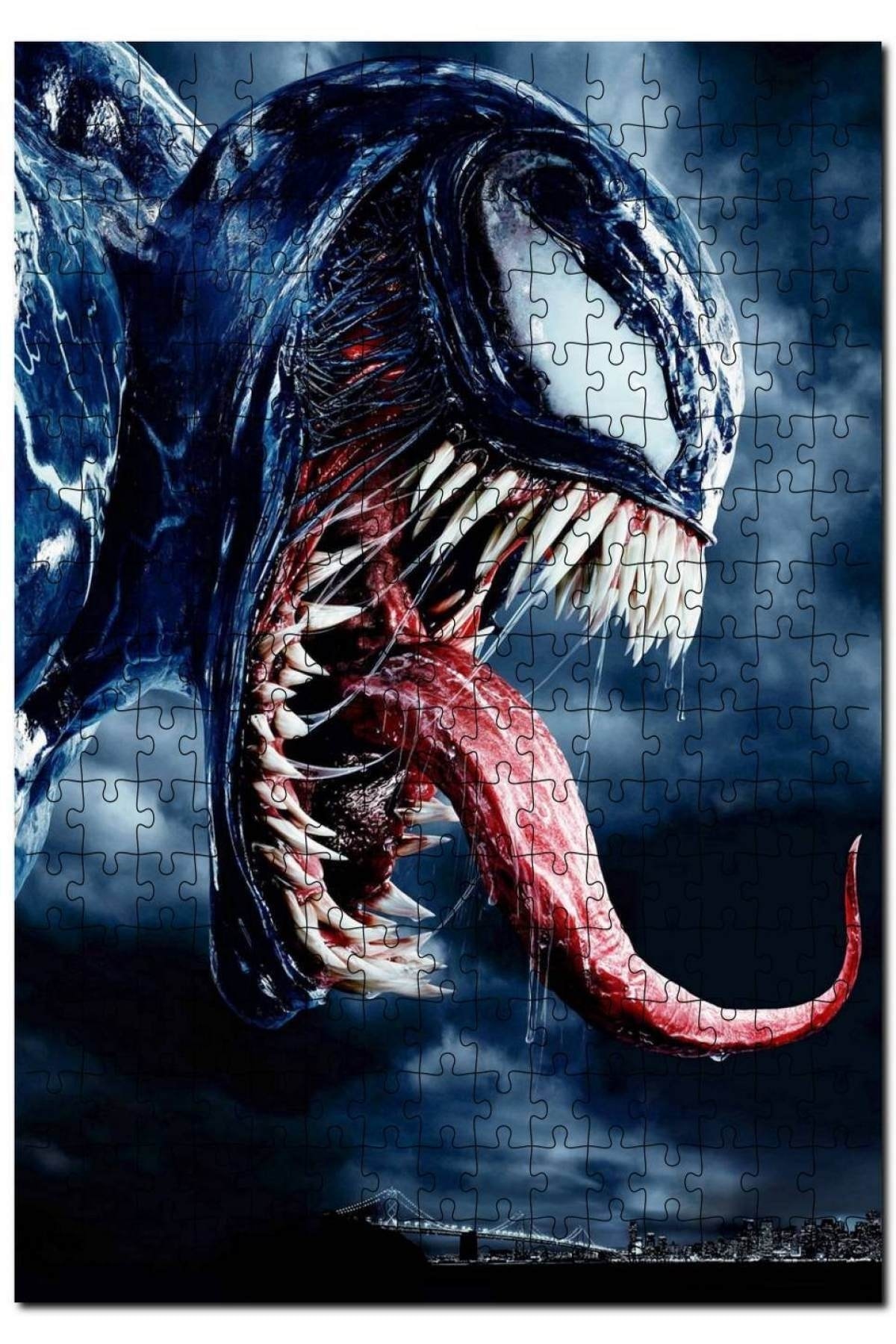 پازل فیلم CAKASEPETIM VENOM AVENGERS SPIDERMAN 1000 PIECE PUZZLE اره منبت کاری مویی ام دی اف چوبی Cakapuzzle