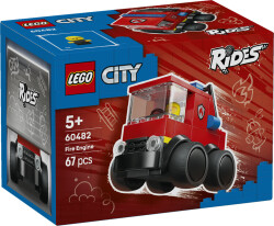 مجموعه ساختنی کامیون آتش‌نشانی لگو LEGO سیتی City مدل 60482، ۶۷ قطعه، حداقل سن ۵ سال