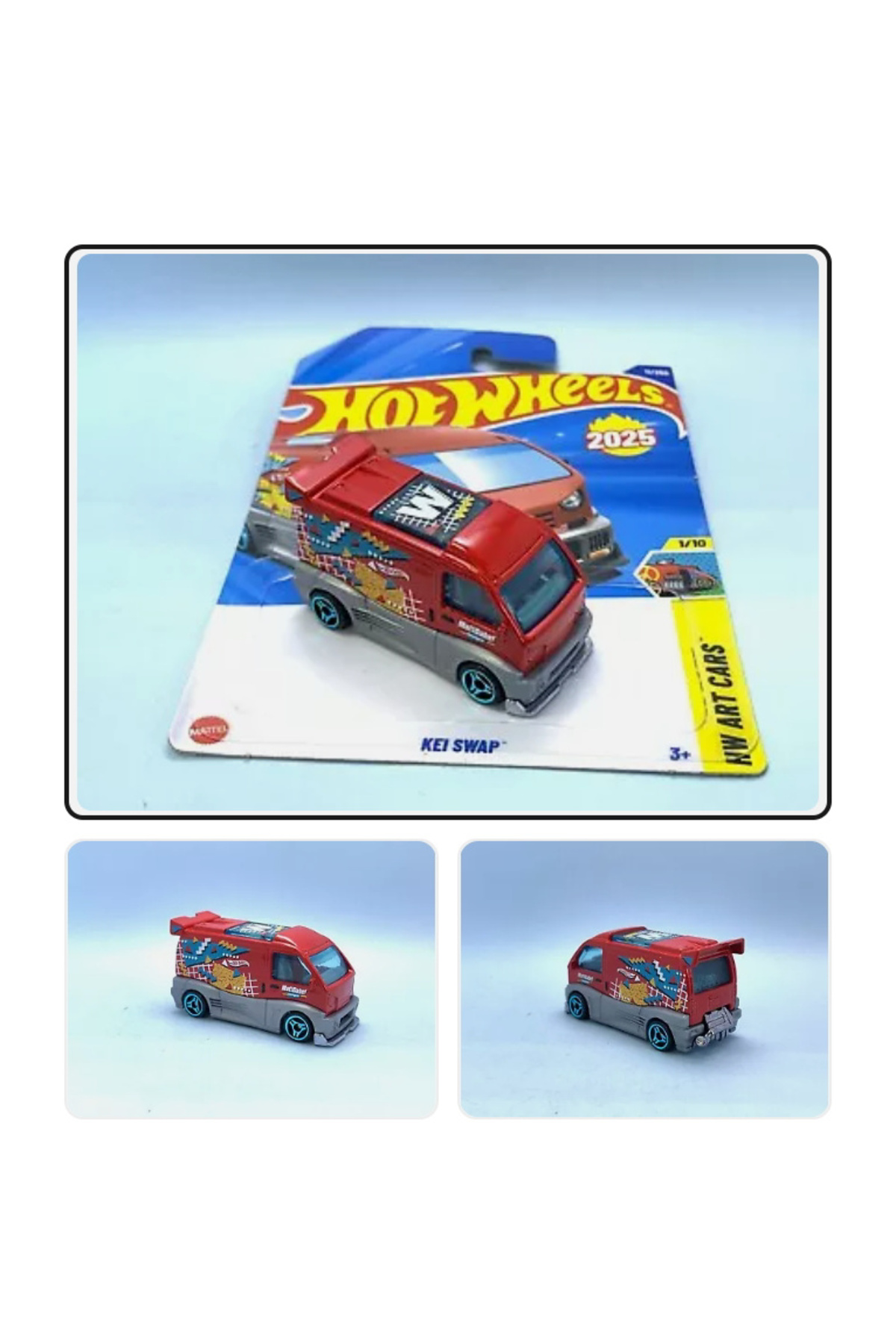 ماشین اسباب بازی 2025 مورد ویژه KEI SWAP PANELVAN هات ویلز اورجینال HOT WHEELS