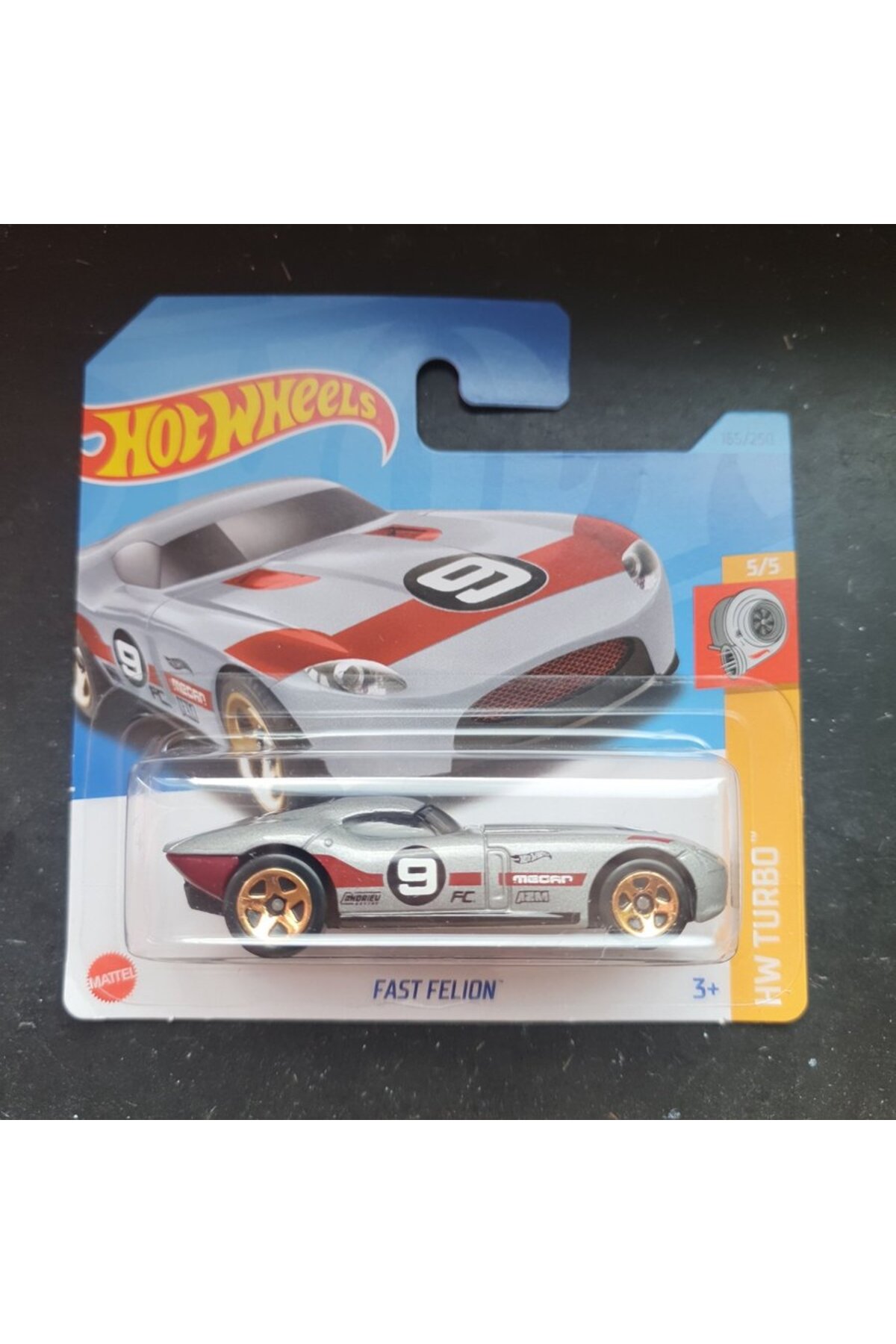 ماشین اسباب بازی SINGES FAST FELION HKK86 هات ویلز اورجینال HOT WHEELS