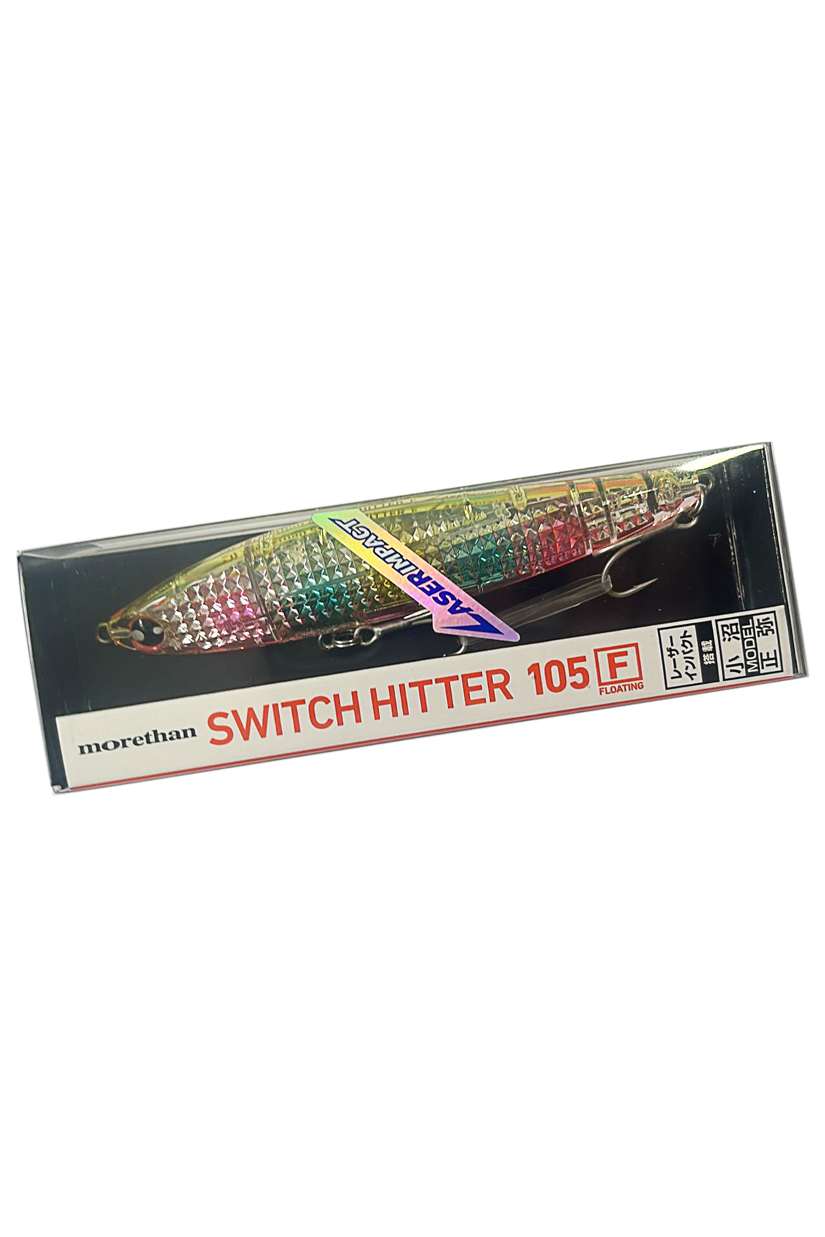 طعمه مصنوعی ماهیگیری دایوا Daiwa Morethan Switch Hitter Lase Impact 105F، ۱۰٫۵ سانتی‌متر، ۱۸٫۵ گرم، فویاجو 18.5gr