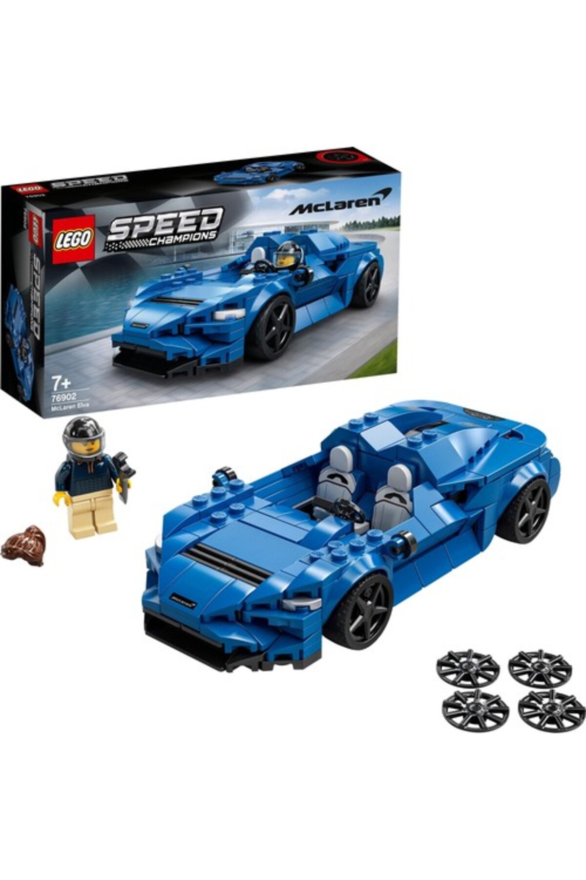 لگو و اسباب بازی های ساخت محور SPEED ​​CHAMPIONS 76902 MCLAREN ELVA از ترکیه LEGO