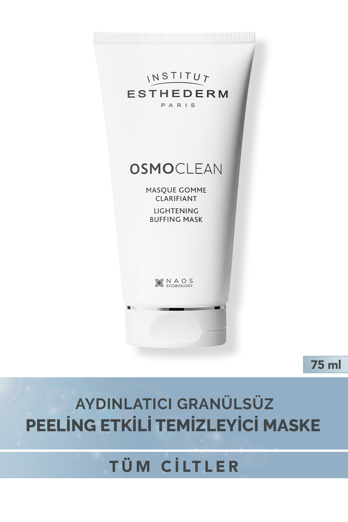 INSTITUT ESTHEDERM ماسک لایتنینگ ضد لکه سیاه بدون دانه اسموکلین 75 میلی لیتر