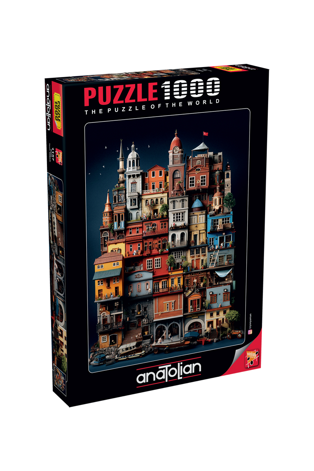 پازل 1000 تکه بالات 1157 از ترکیه Anatolian Puzzle