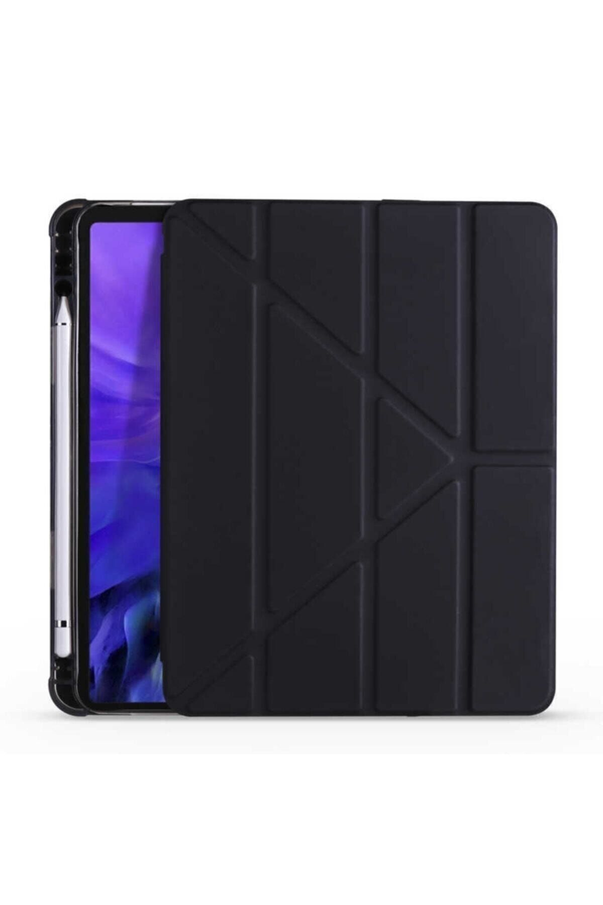 کاور تبلت IPAD AIR 11 INCH M2 M3 CHIP 4. 5. 6. قاب قلم تاشو نسلی با محفظه و حالت خواب فیبکس Fibaks