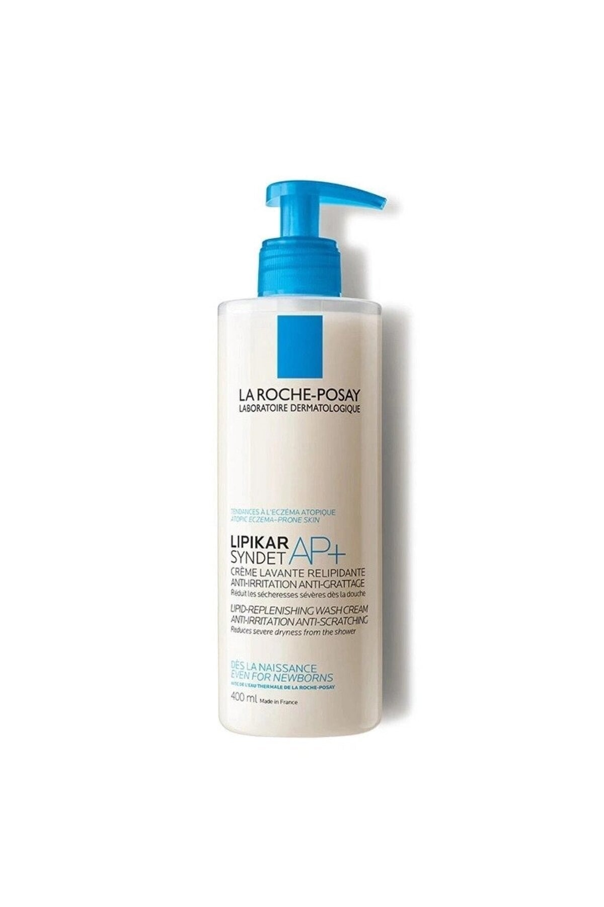اسکراب بدن LIPIKAR SYNDDET AP+ کرم ژل شستشوی برای انواع پوست بسیار خشک و حساس 400 میل La Roche Posay