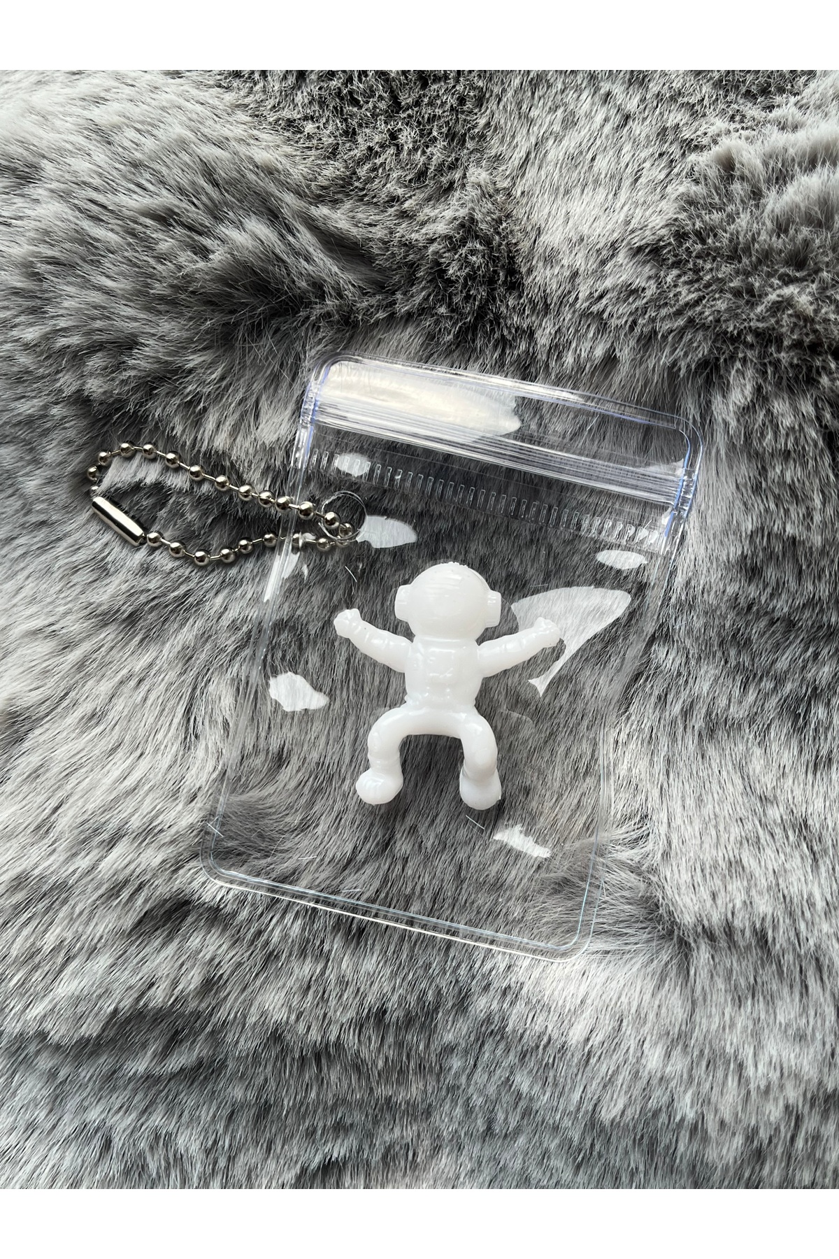جلیقه کلید جاکلیدی مینی فضانورد SUKUSHI STICKY TOY 3 سانتی متر بسته 6 ZephiaStore