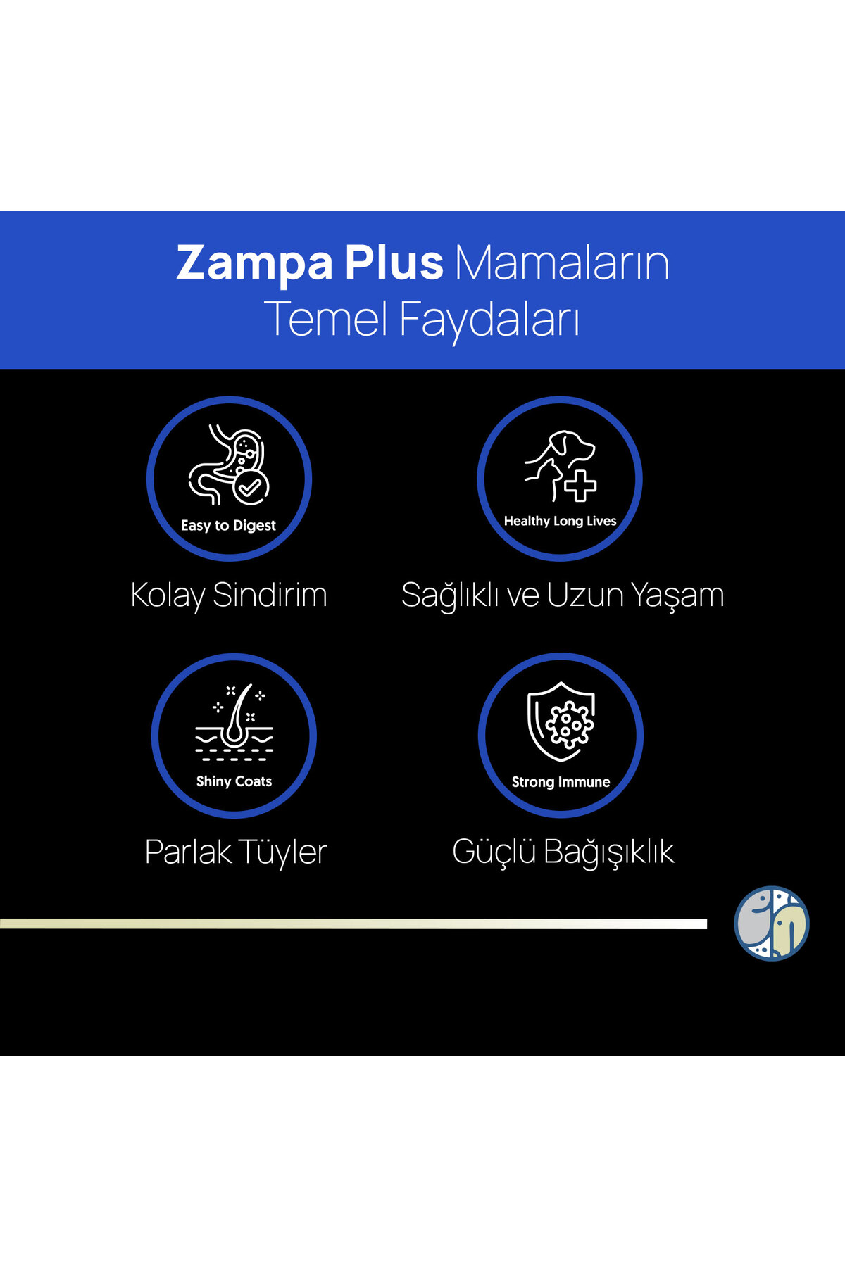 غذای خشک گربه زامپا Zampa Plus Premium با طعم سالمون، مخصوص گربه‌های عقیم‌شده، ۱٫۵ کیلوگرم 1,5kg