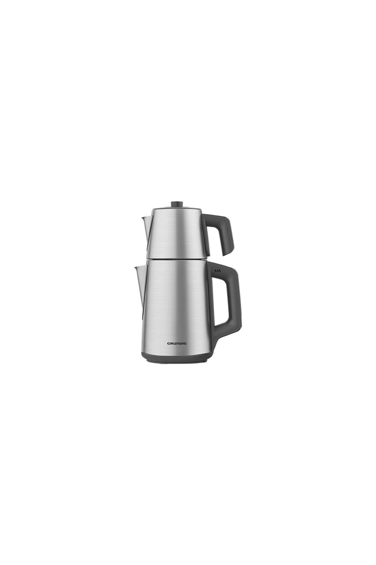 قهوه ساز ترک ست لوازم خانگی کوچک ترکی دوبل و چای استیل گروندیگ اورجینال Grundig
