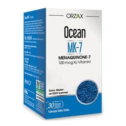 مکمل غذایی ویتامین K2 اورزاکس Orzax Ocean MK-7، ۳۰ کپسول