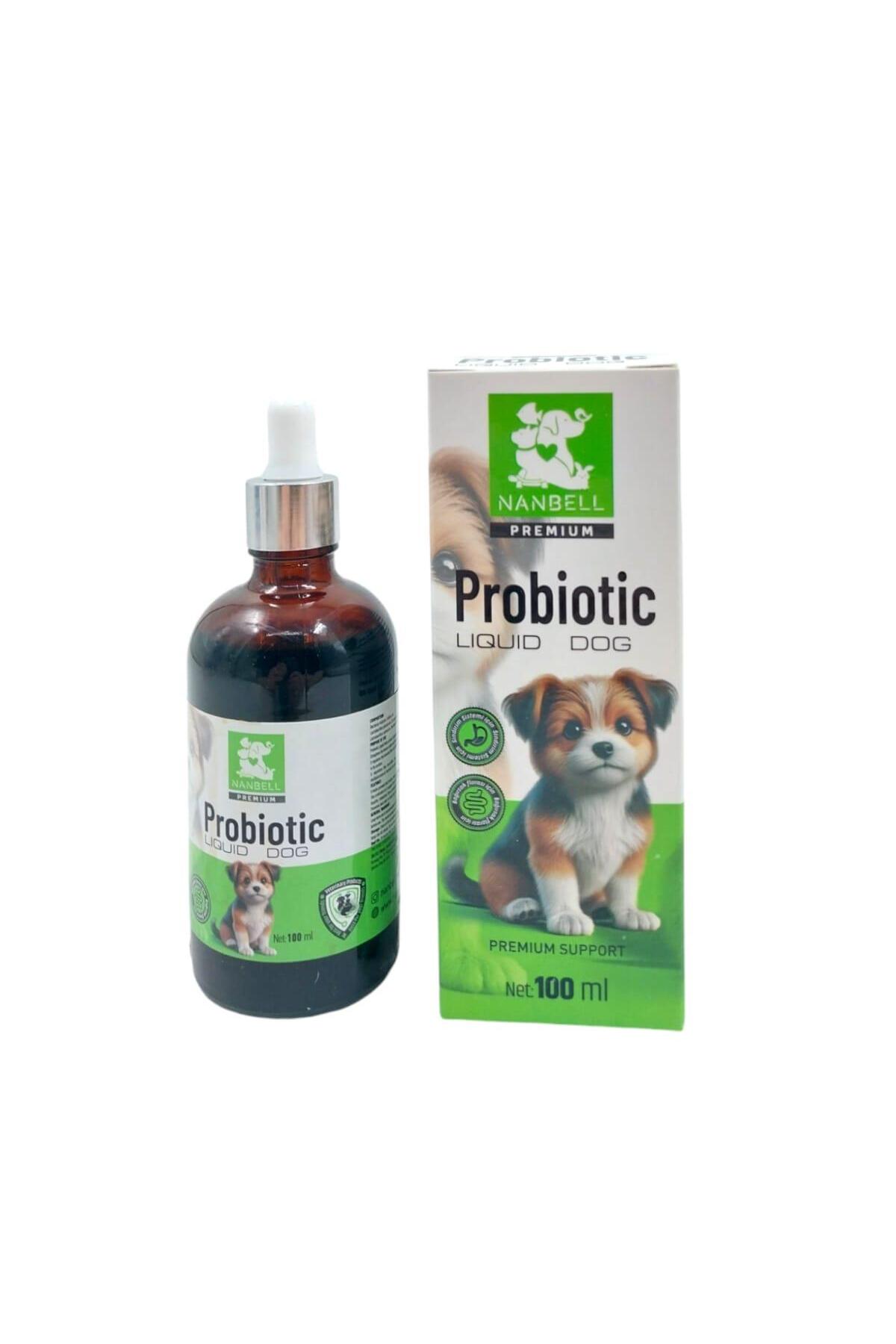 پروبیوتیک مایع سگ نانبل Nanbell، بسته ۲ جعبه‌ای 100 ml