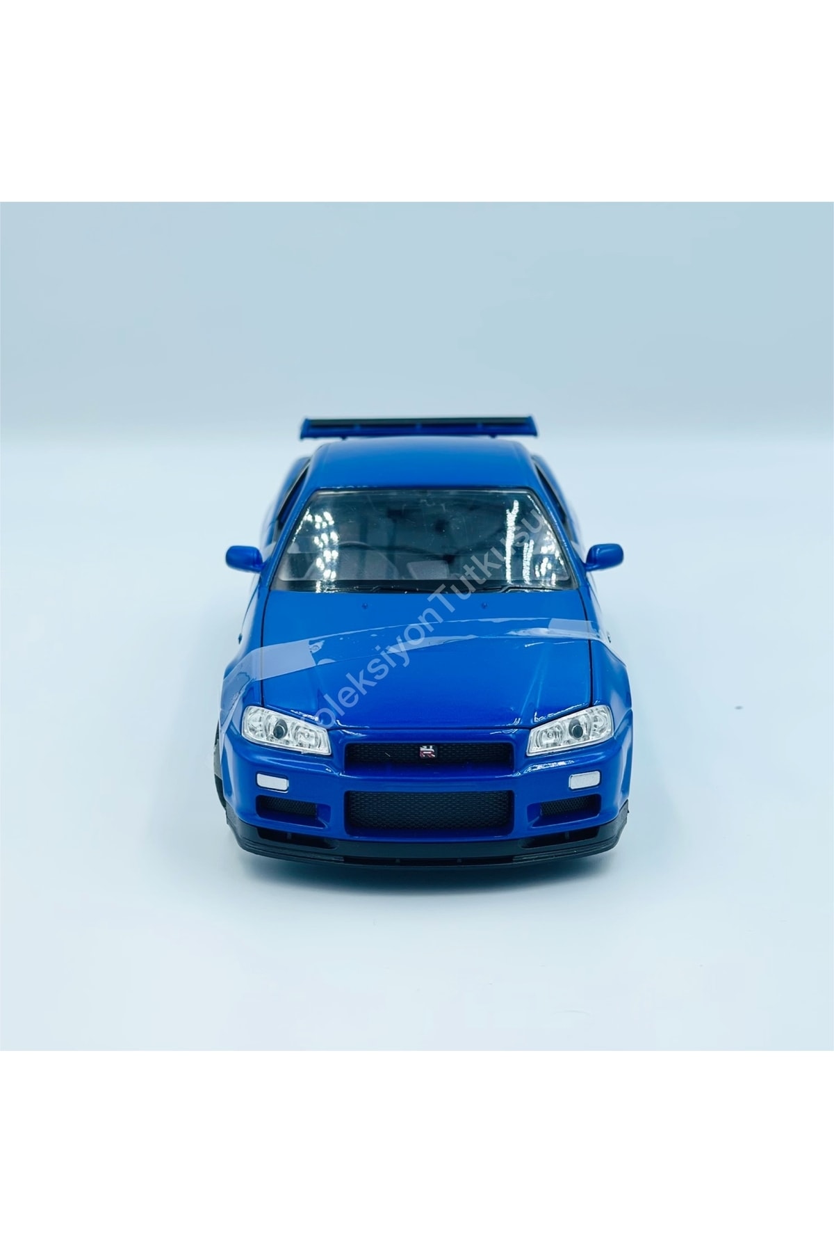 مدل خودرو COLLECTIONTUTUSU 1 24 SCALE NISSAN SKYLINE GTR R34 ماشین اورجینال WELLY