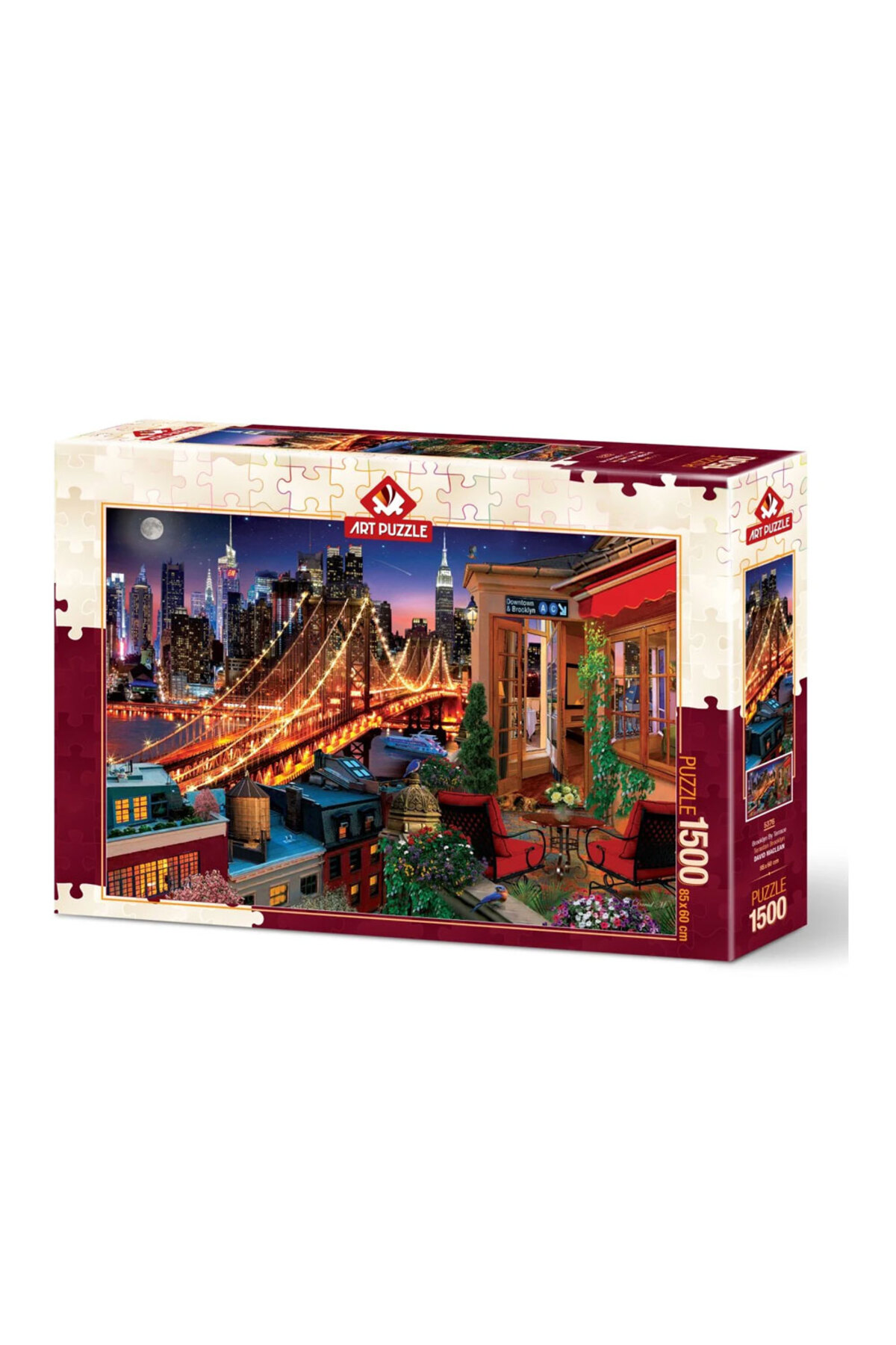 پازل 1500 قطعه تراستان بروکلین 5376 از ترکیه Art Puzzle