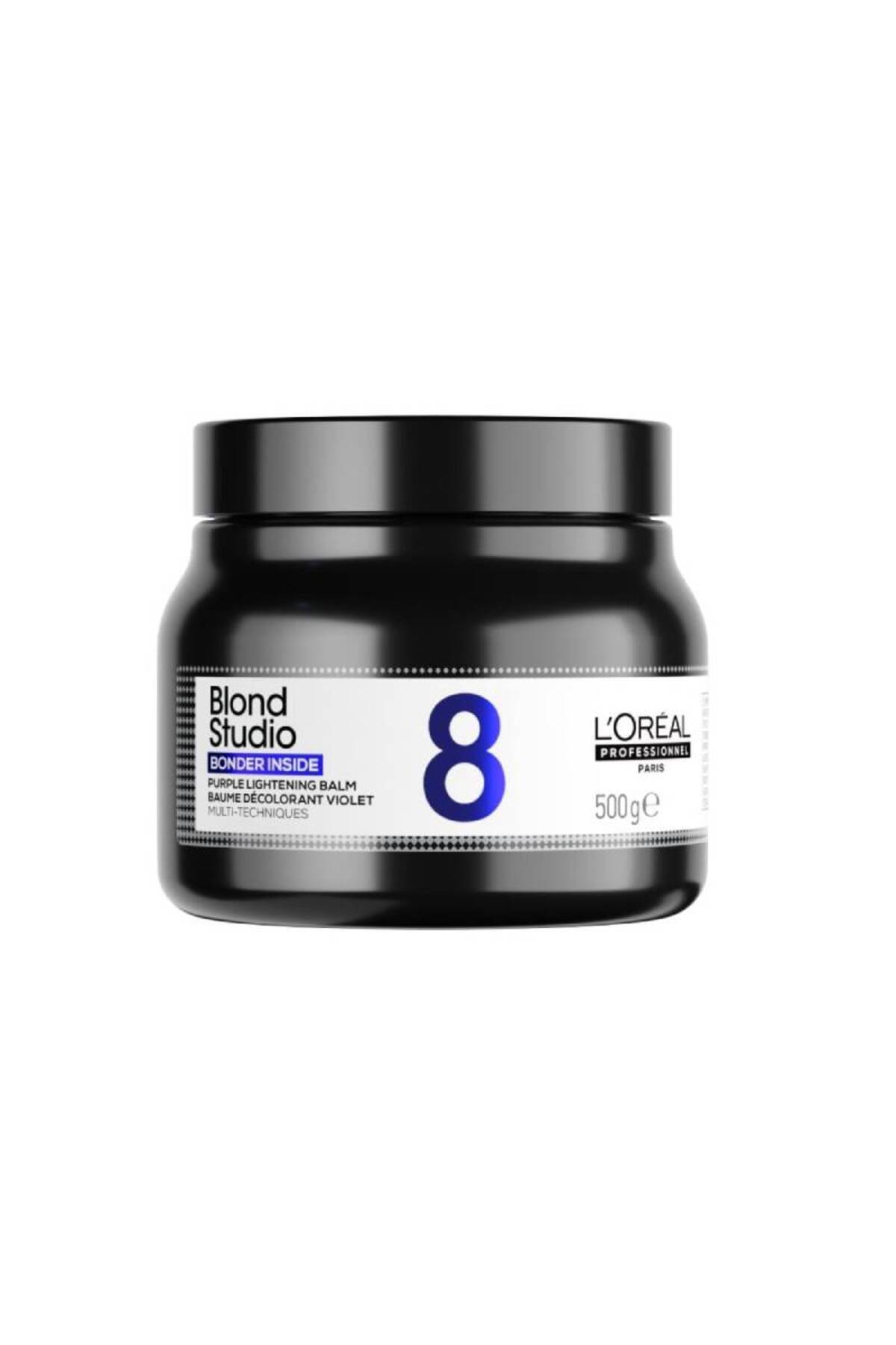 LORÉAL PROFESSIONNEL BLOND STUDIO 8 BONDER INSIDE PURPLE LIGHTENING BALM 500 گرمی L'oreal Professionnel
