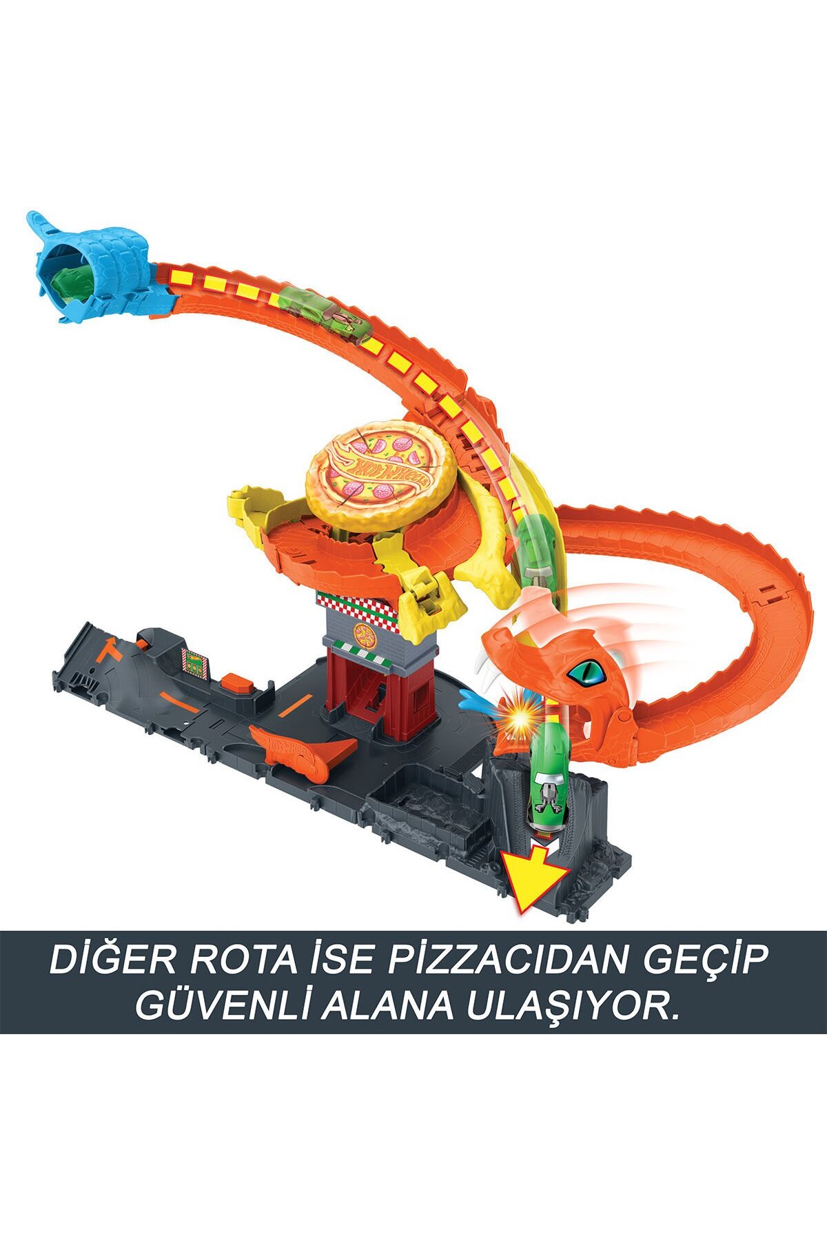 اسباب بازی های فیگور دیگر مجموعه ماجراجویی پیتزا فروشگاه کبرا HTN81 از ترکیه HOT WHEELS
