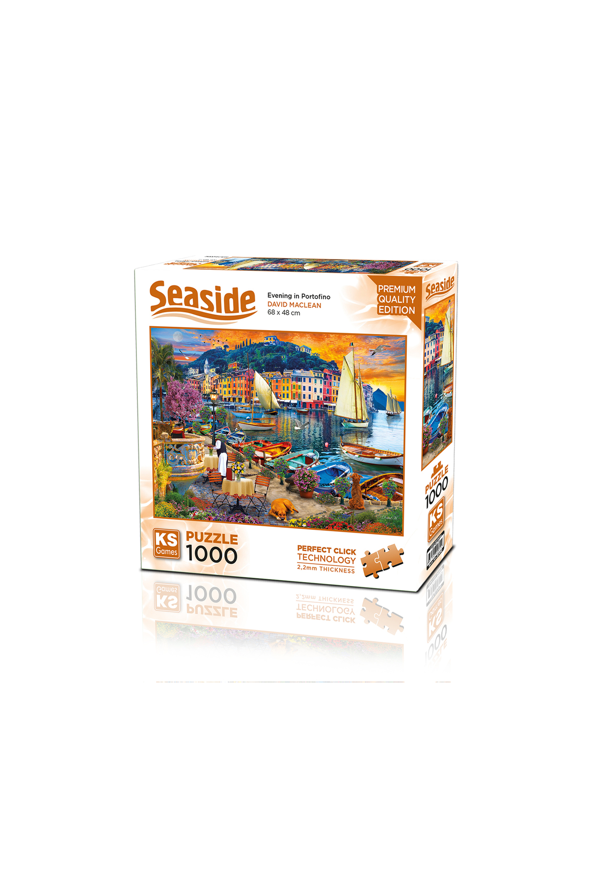 پازل 1000 قطعه ای شب در پورتوفینو از ترکیه Ks Games