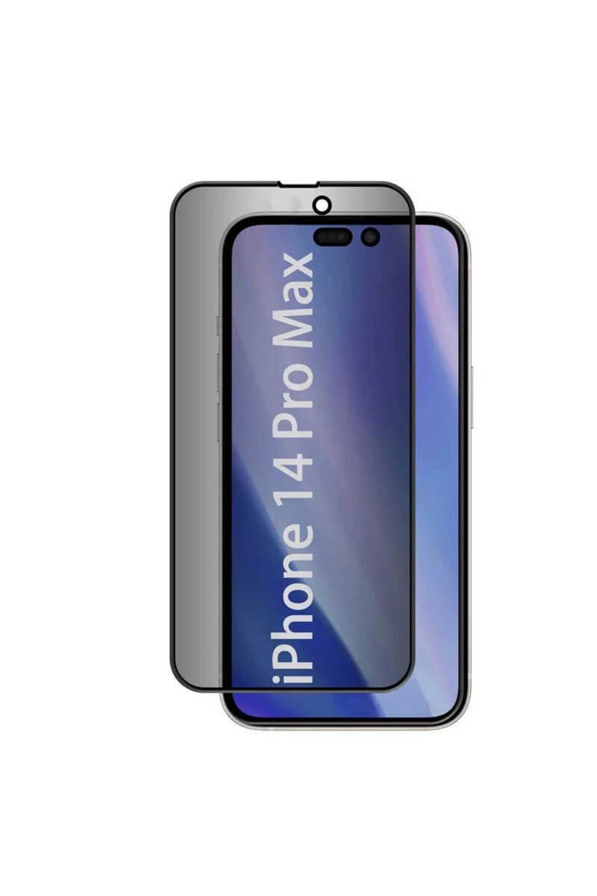 محافظ صفحه نمایش GHOST سازگار با APPLE IPHONE 14 PRO که به طور کامل شیشه های مخفی را می پوشاند فیبکس Fibaks