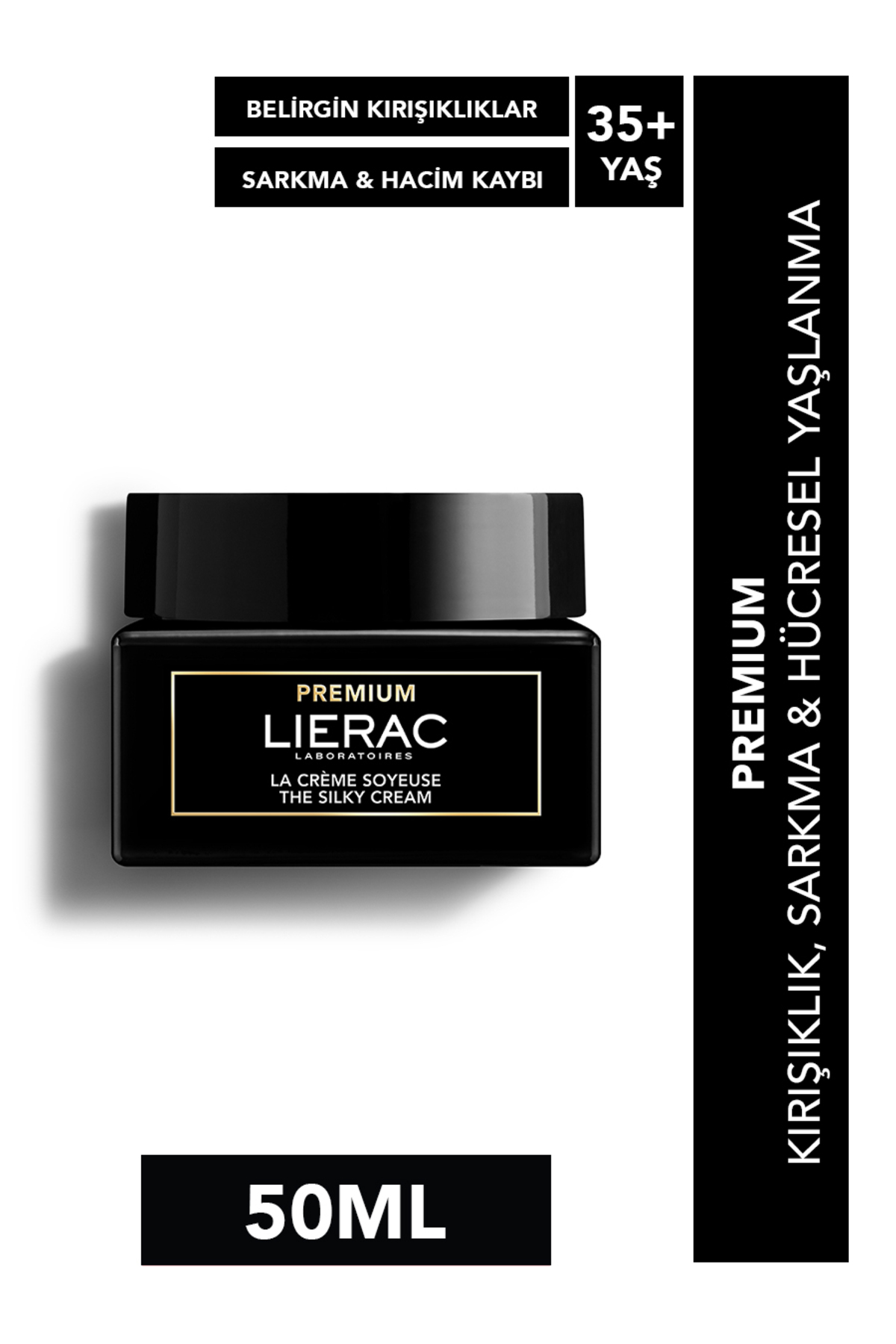 کرم صورت THE SILKY CREAM 50 ML – مراقبت روزانه ابریشمی ضد پیری اورجینال Lierac