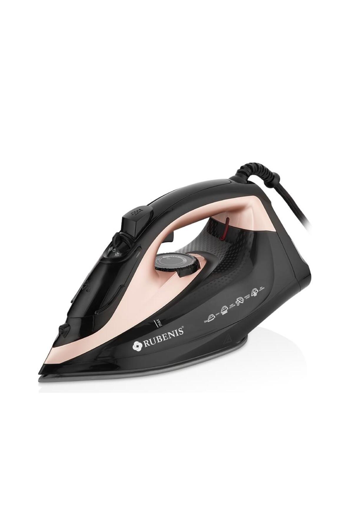 اتو بخار TECHNO 7000 STEAM IRON 1800W 2200W 160 GR اورجینال Rubenis