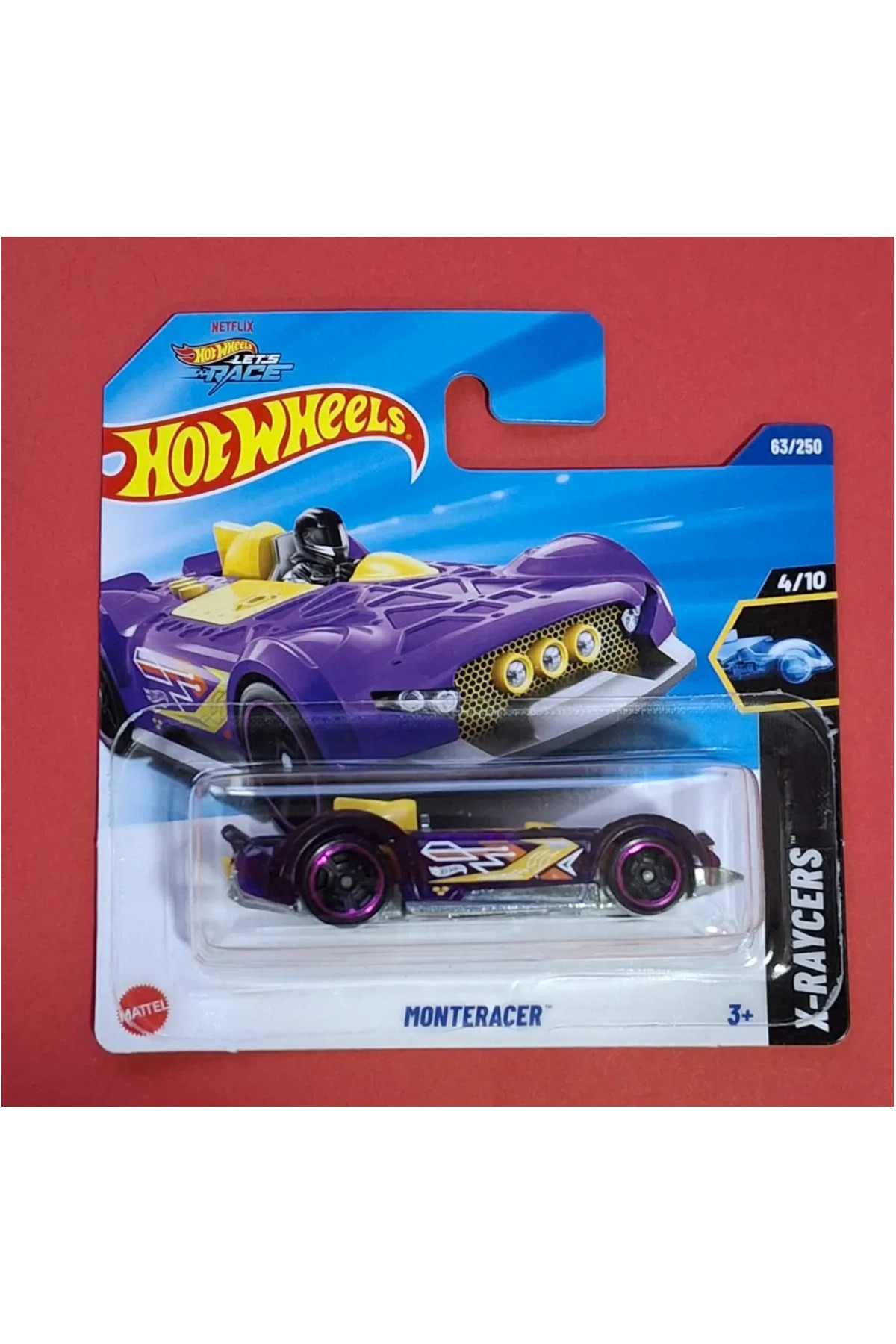 ماشین اسباب بازی HOTWHEELS MONTERACER 2025 هات ویلز اورجینال HOT WHEELS