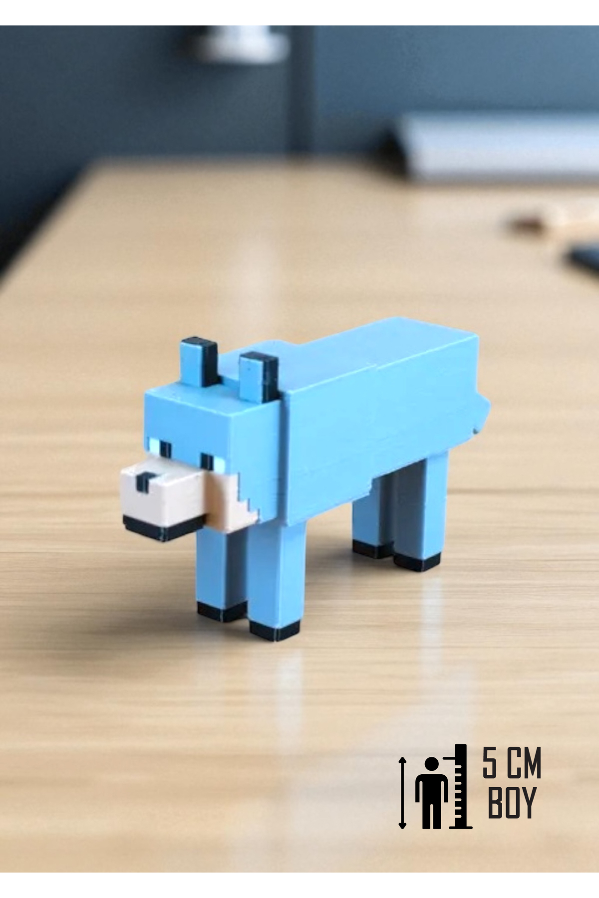 اسباب بازی های فیگور حیوانی PIXEL CRAFT SWEET DOG – MINECRAFT FOREST MAP 5CM مدل شخصیت بامزه GiginGo