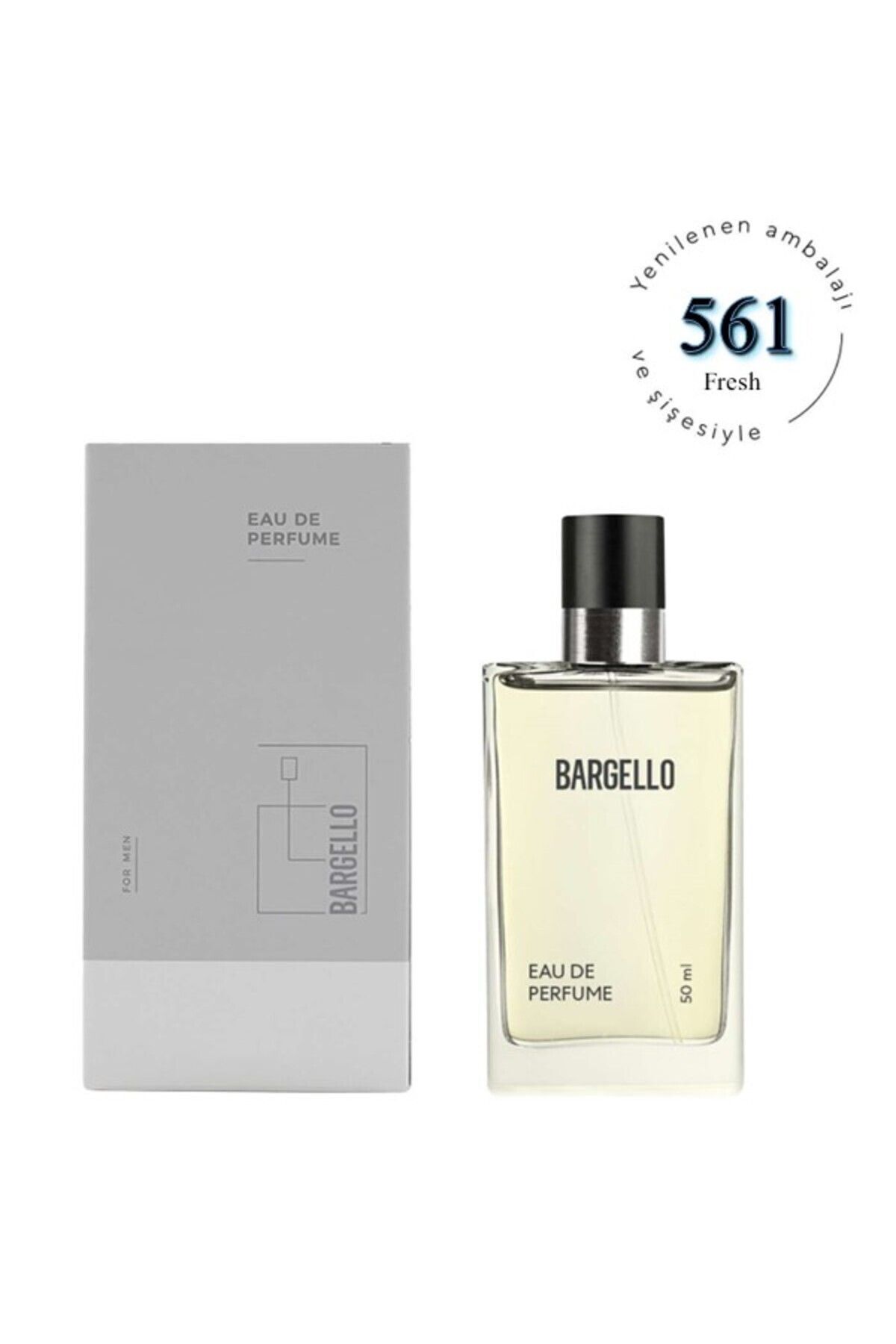 عطر مردانه 50 میلی‌لیتری 561 با رایحه تازه Bargello