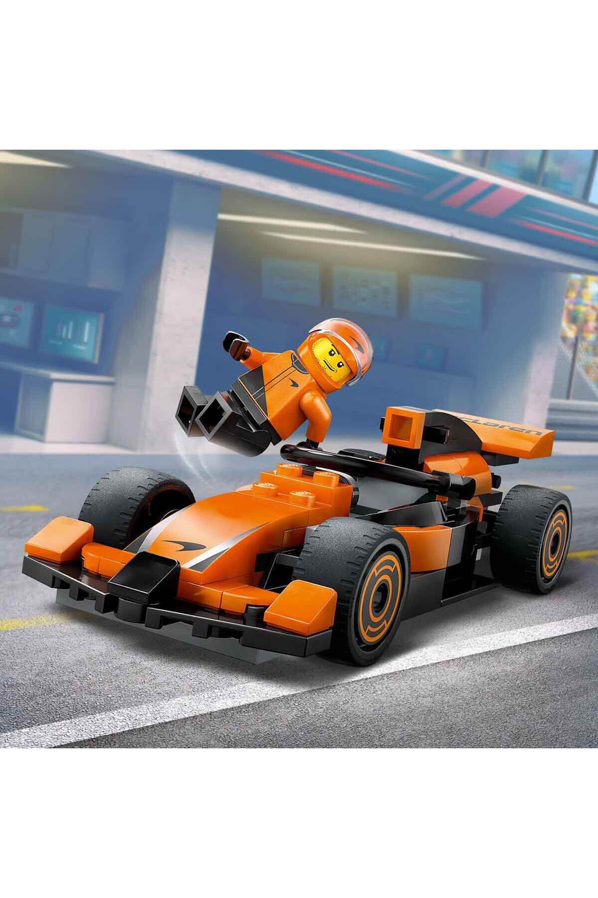 لگو CITY MCLAREN RACING CAR F1 DRIVER 60442 MINI YAR برای کودکان 6 سال بالاتر اورجینال LEGO